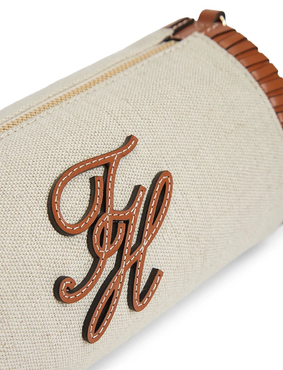 Tommy Hilfiger - TH ELEV SUMM CHAIN BAG CANVAS - hverdagsstil - canvas cognac - 3