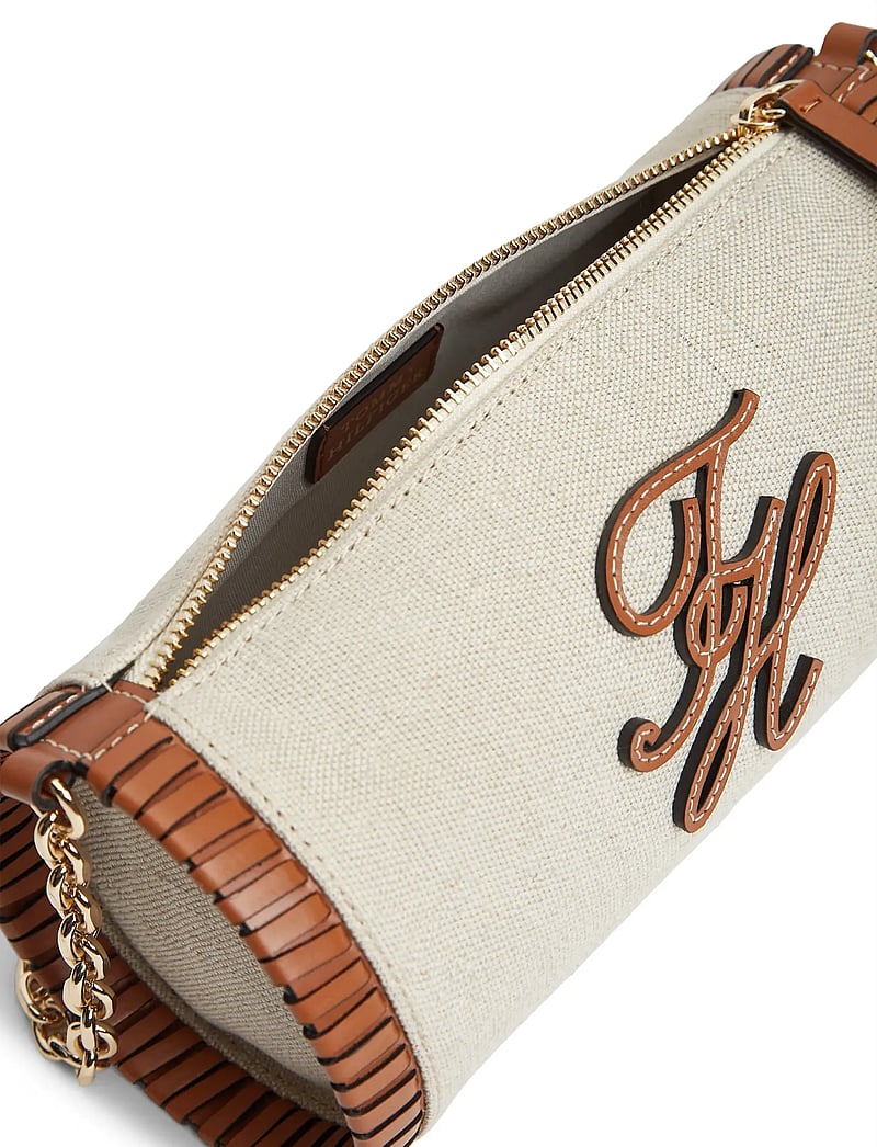 Tommy Hilfiger - TH ELEV SUMM CHAIN BAG CANVAS - hverdags stil - canvas cognac - 4