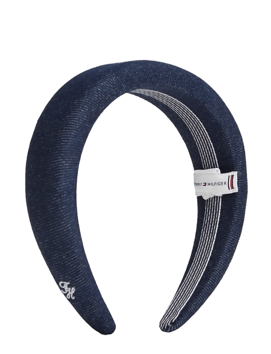 Tommy Hilfiger - TH NAUTICAL DENIM HEADBAND - stirnbänder - dark denim - 0