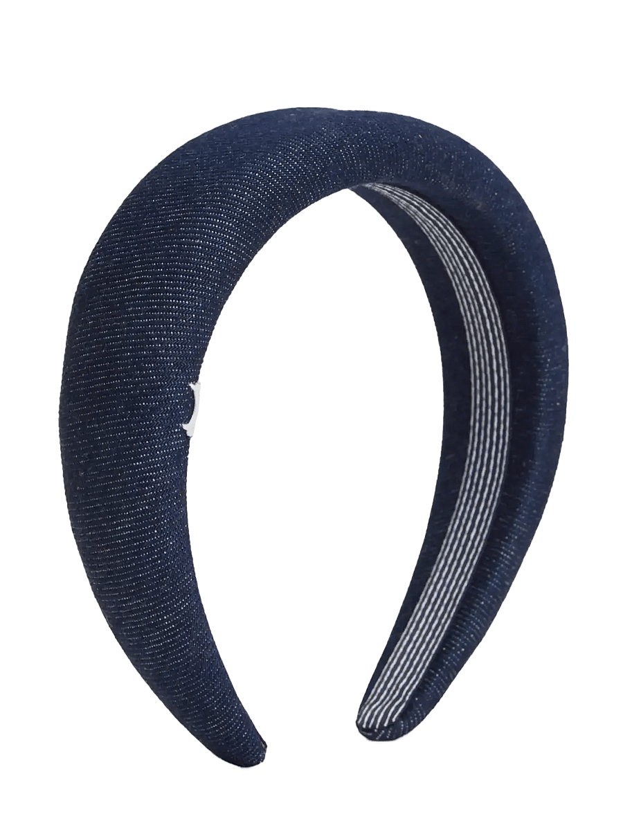 Tommy Hilfiger - TH NAUTICAL DENIM HEADBAND - stirnbänder - dark denim - 1