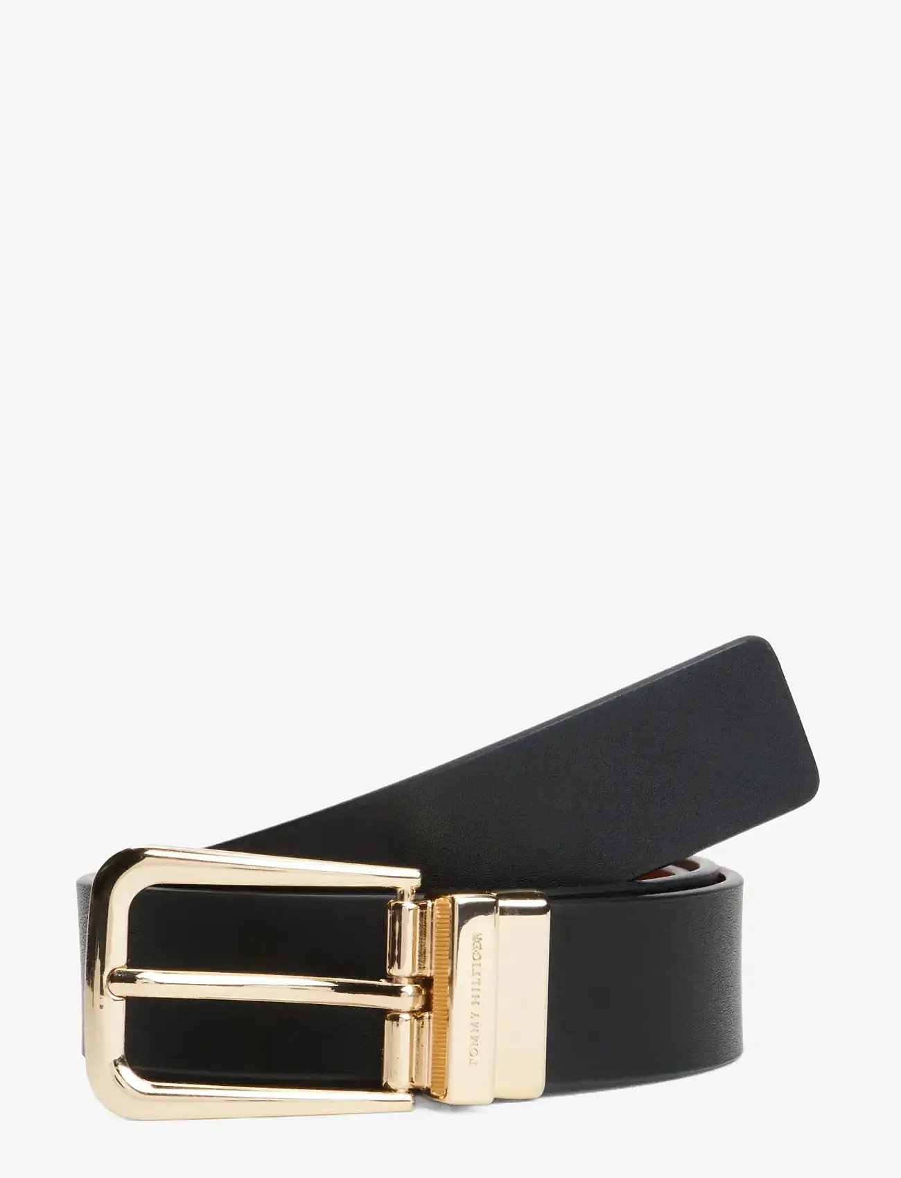 Tommy Hilfiger - TH LIBRE 3.0 REV - bælter - black cognac - 0