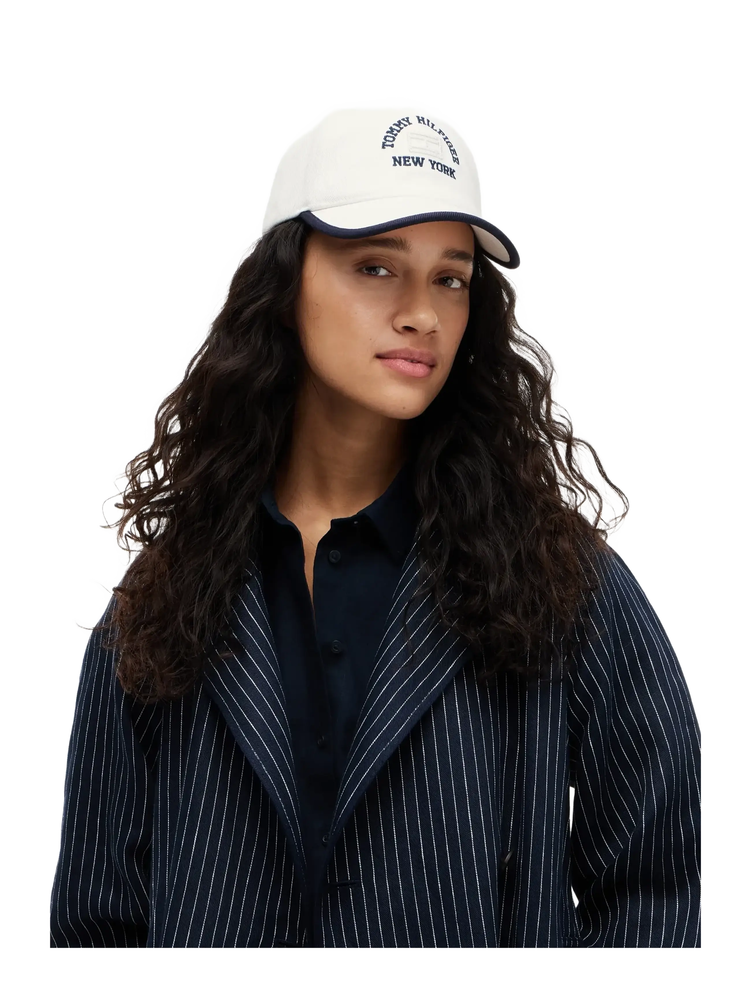 Tommy Hilfiger - TH FLAG SUMMER GRAPHIC CAP - cepures ar nagu - ecru  space blue - 3