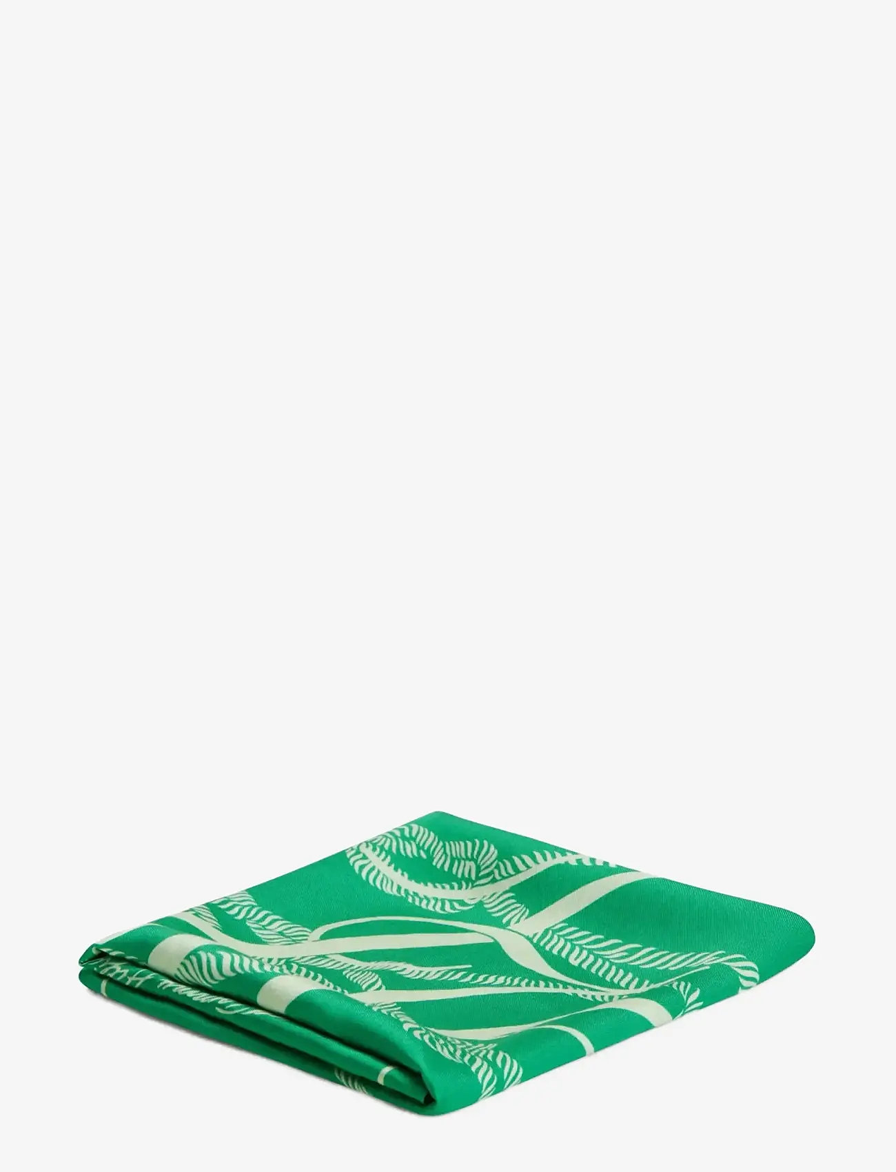 Tommy Hilfiger - TOMMY SCRIPT SILK SQUARE - tynde tørklæder - spring emerald - 2