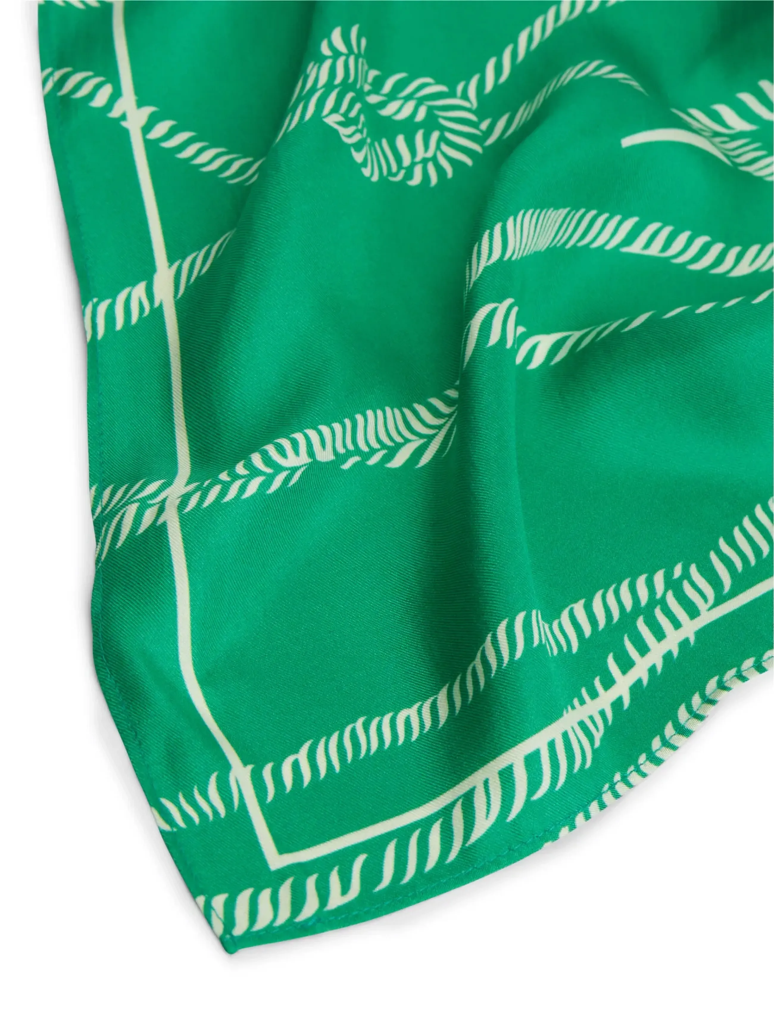 Tommy Hilfiger - TOMMY SCRIPT SILK SQUARE - schals - spring emerald - 3