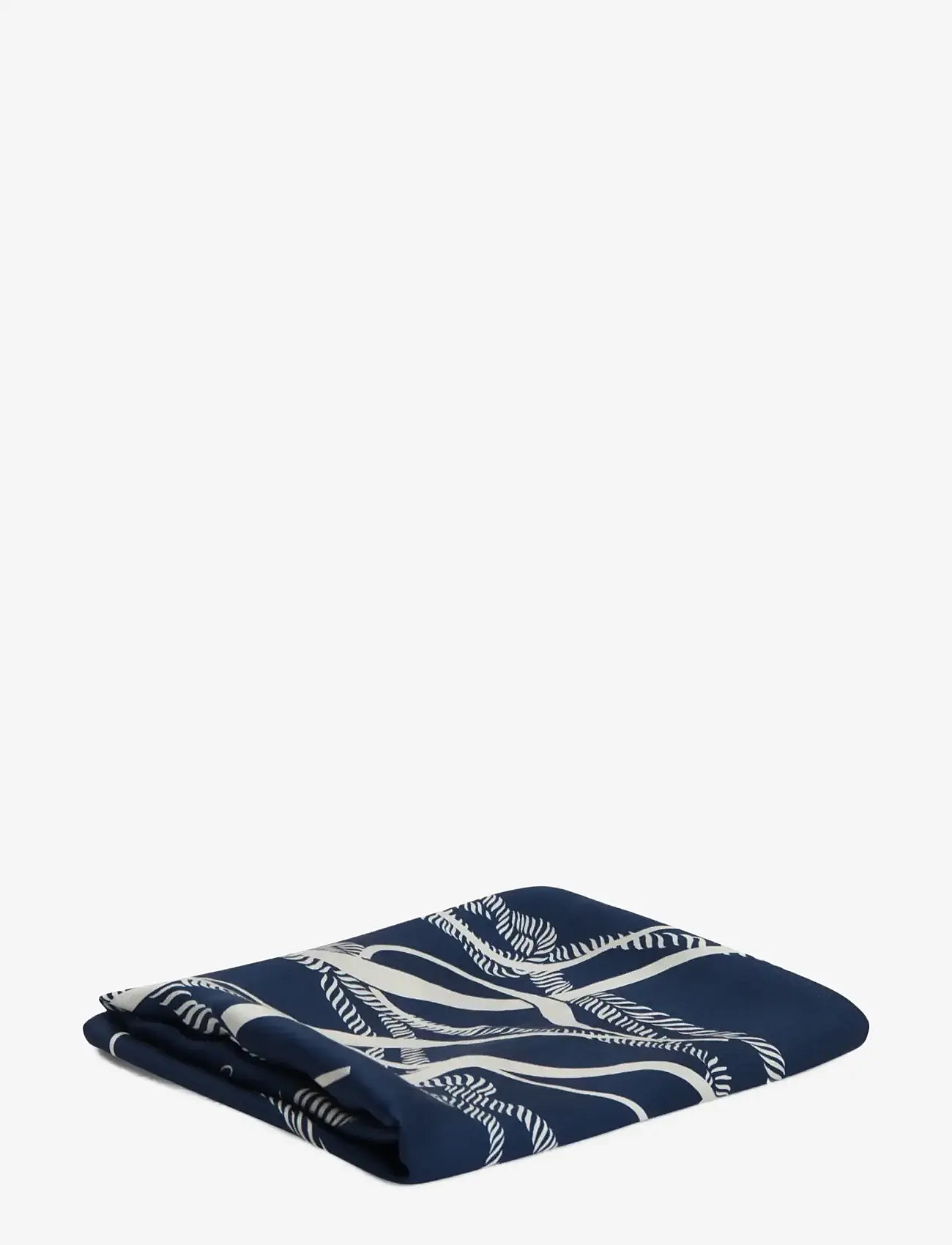 Tommy Hilfiger - TOMMY SCRIPT SILK SQUARE - tynde tørklæder - yale navy - 2