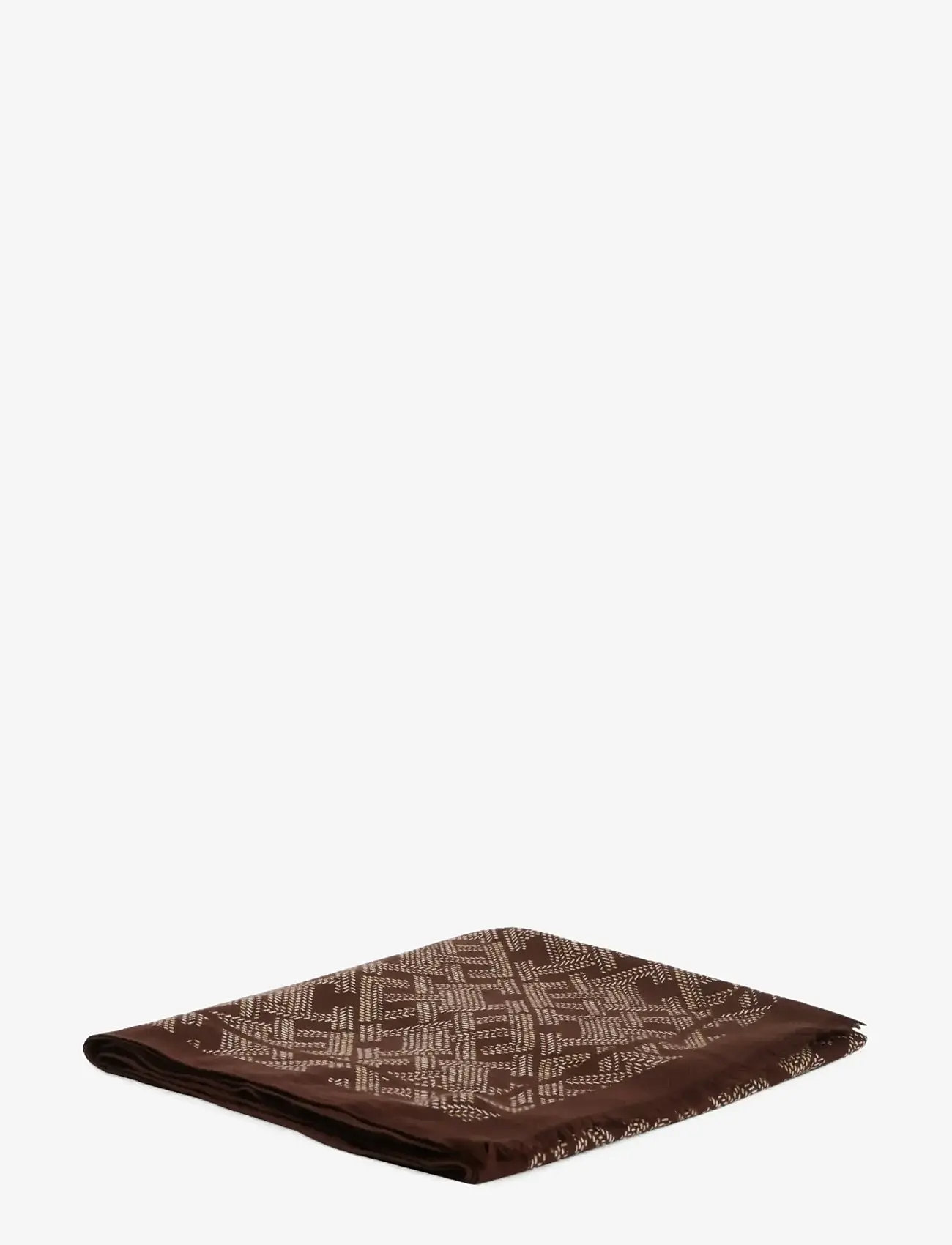 Tommy Hilfiger - TH MONOGRAM SCARF - tynde tørklæder - rich walnut - 2