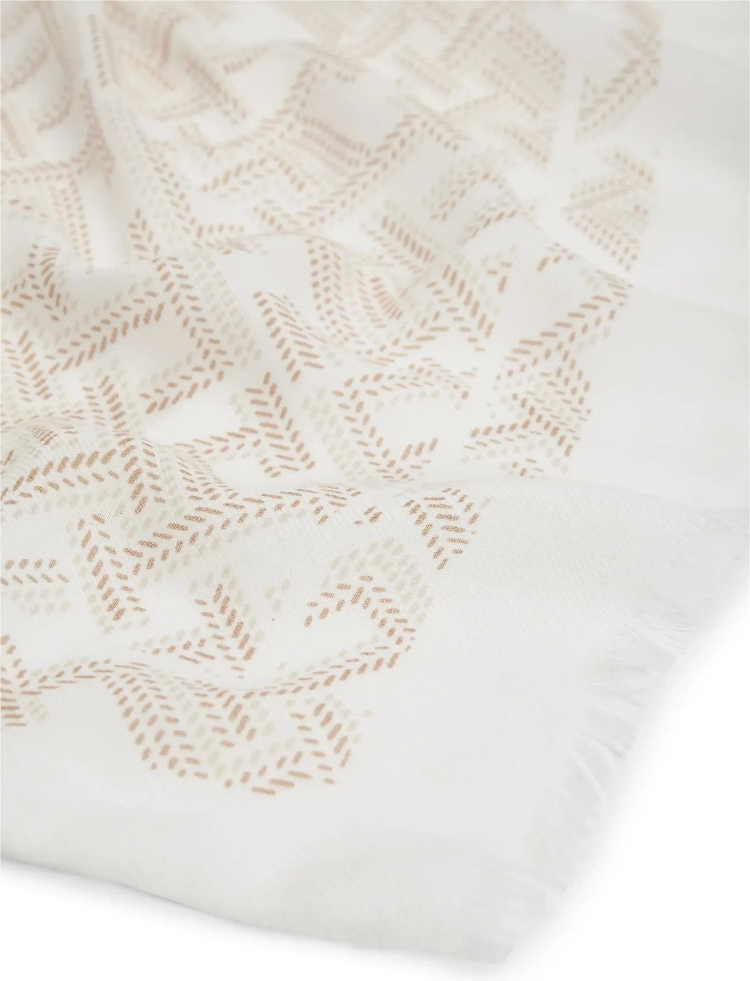 Tommy Hilfiger - TH MONOGRAM SCARF - alltags-style - soft cream - 3