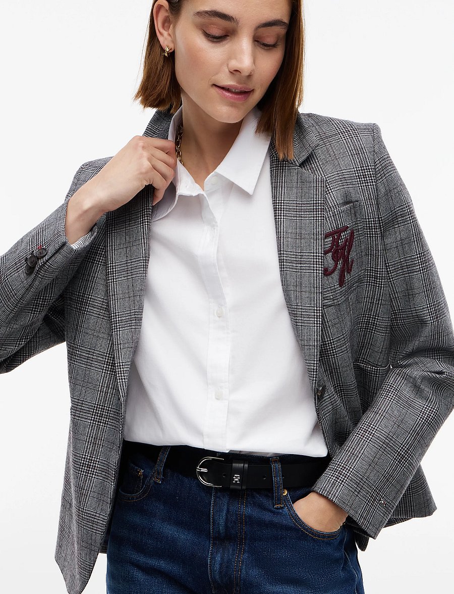 Tommy Hilfiger - ESSENTIAL EFFORTLESS 3.0 SV - nahkrihmad - black - 0