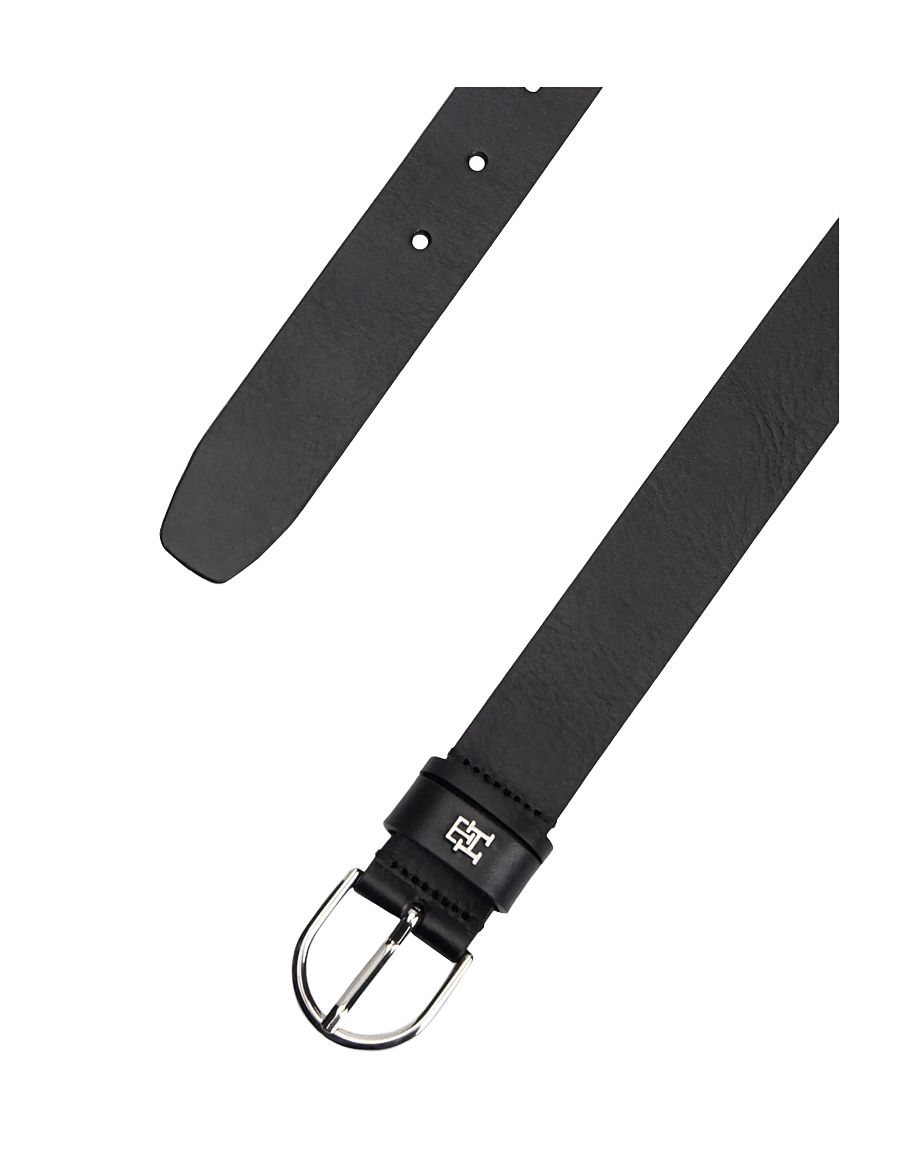 Tommy Hilfiger - ESSENTIAL EFFORTLESS 3.0 SV - nahkrihmad - black - 2