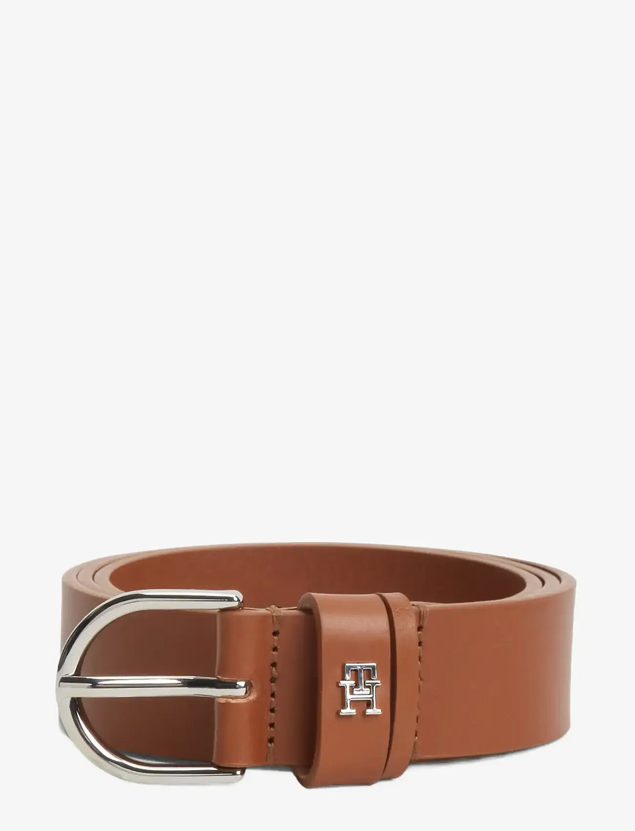Tommy Hilfiger - ESSENTIAL EFFORTLESS 3.0 SV - læderbælter - cognac - 1