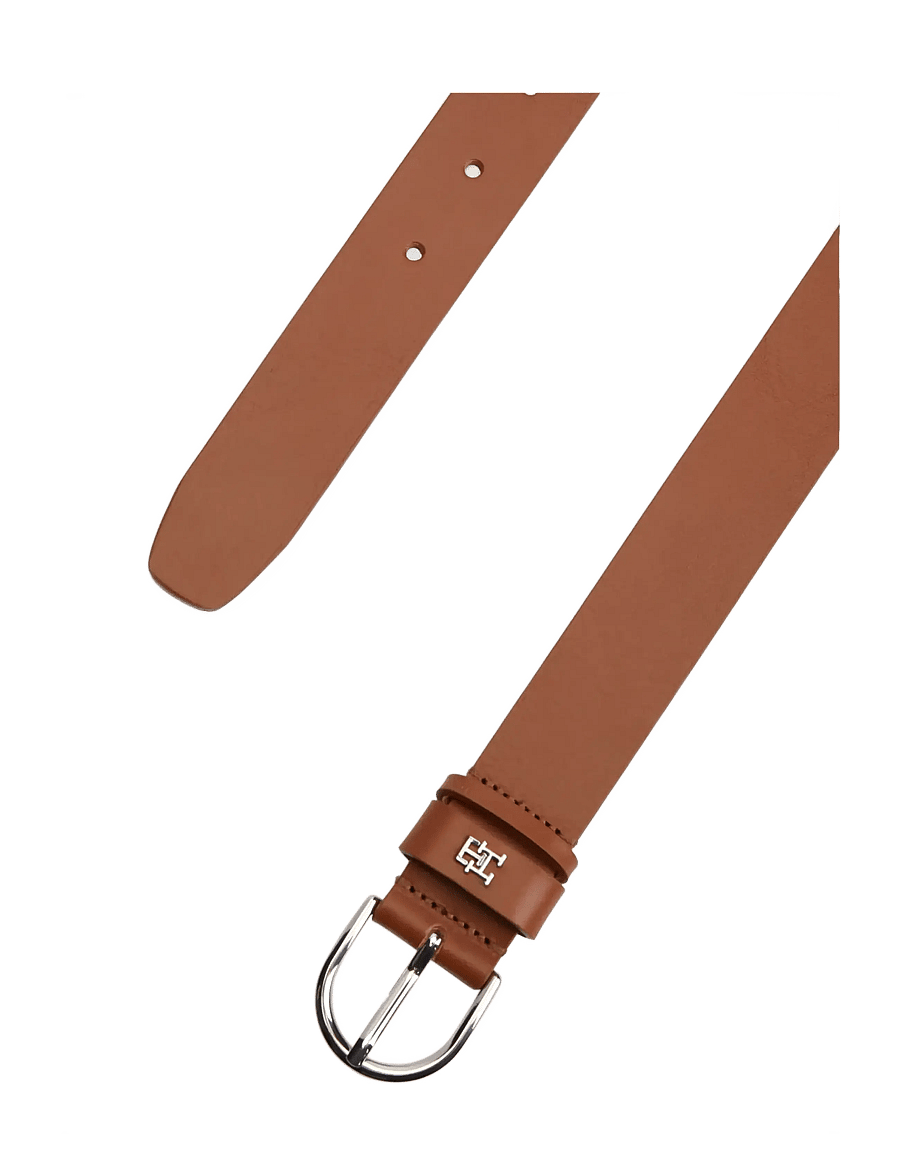 Tommy Hilfiger - ESSENTIAL EFFORTLESS 3.0 SV - läderskärp - cognac - 2
