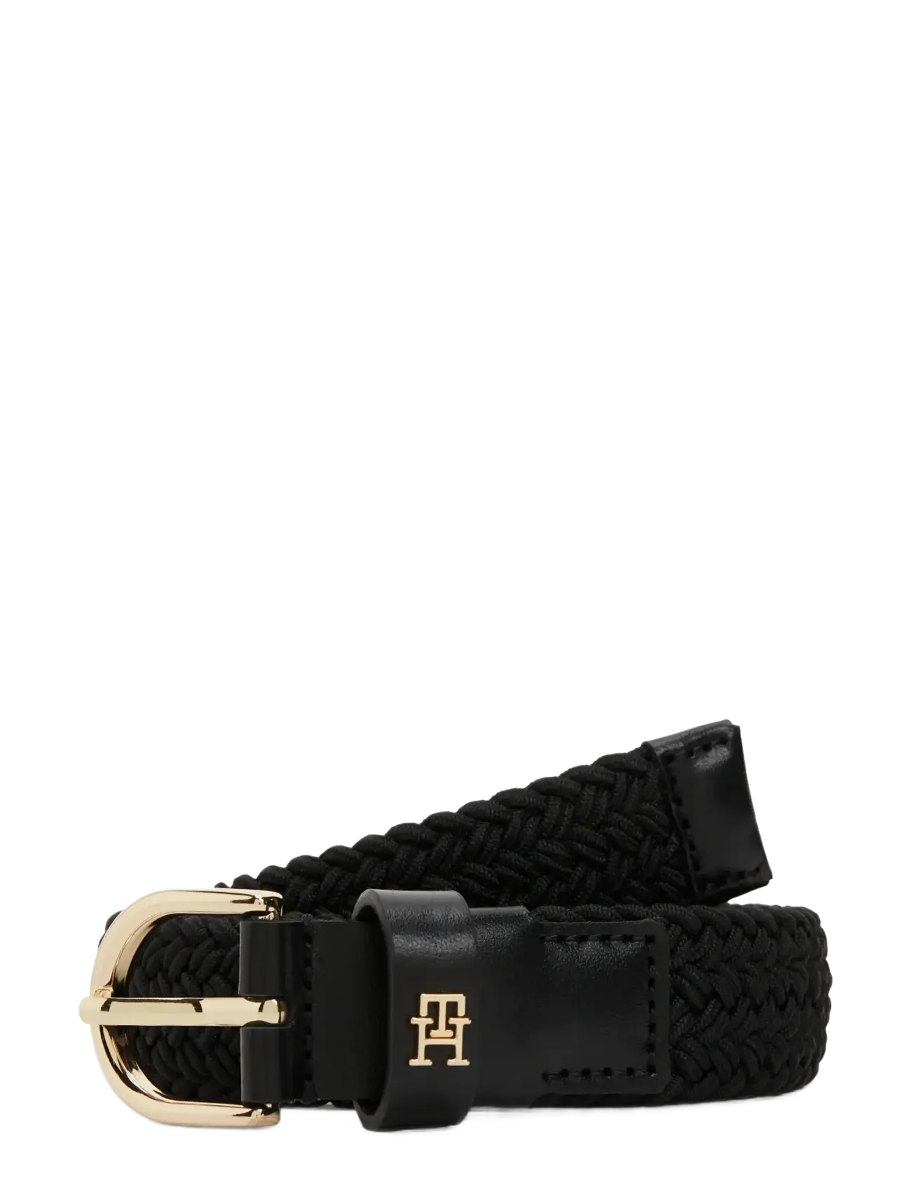Tommy Hilfiger Essential Effortless 2.5 Elastic, 95, Belts, Schwarz - Braided Belt, Frauen