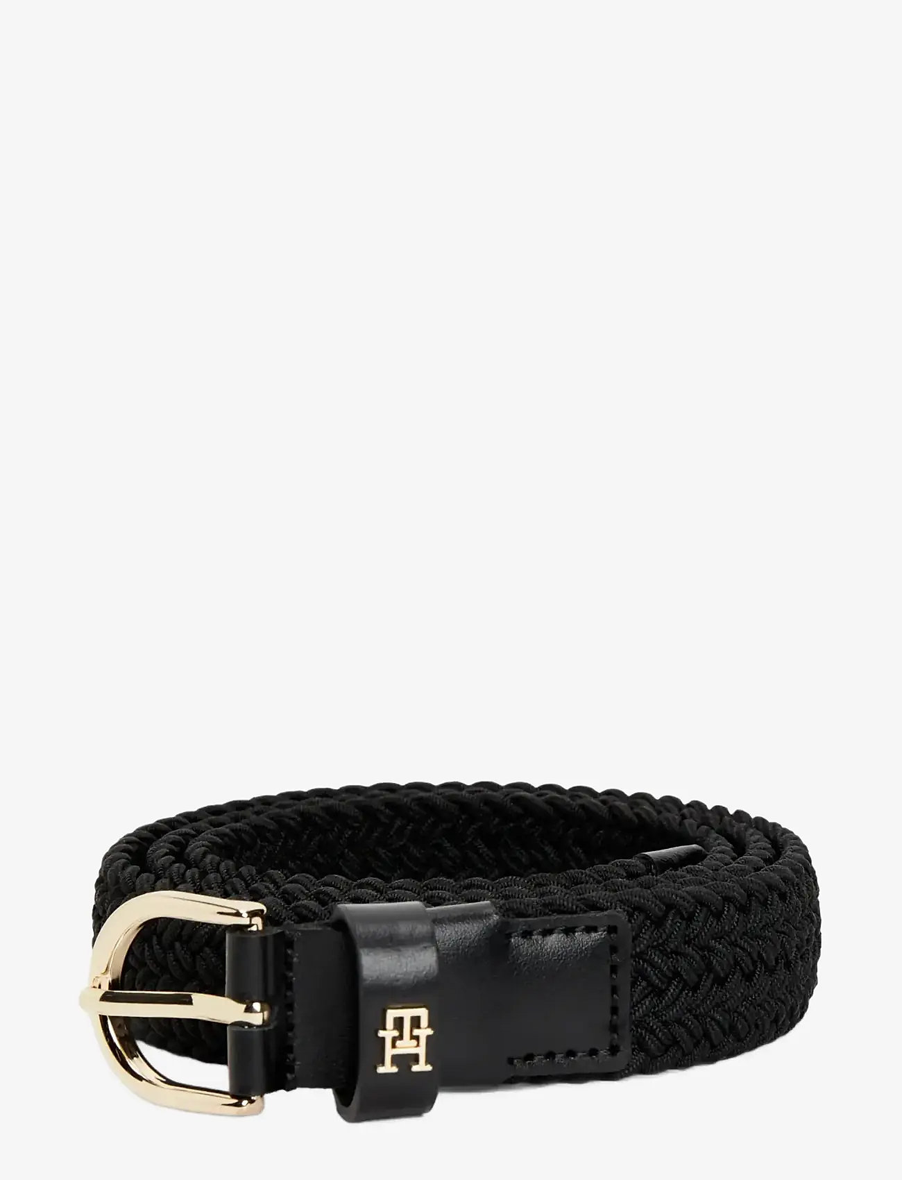 Tommy Hilfiger - ESSENTIAL EFFORTLESS 2.5 ELASTIC - punutud vööd - black - 1