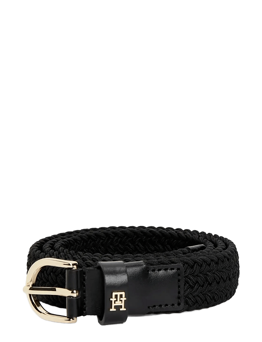 Tommy Hilfiger - ESSENTIAL EFFORTLESS 2.5 ELASTIC - braided belts - black - 1