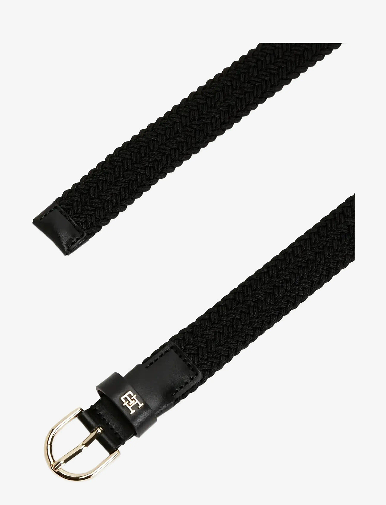 Tommy Hilfiger - ESSENTIAL EFFORTLESS 2.5 ELASTIC - punutud vööd - black - 2