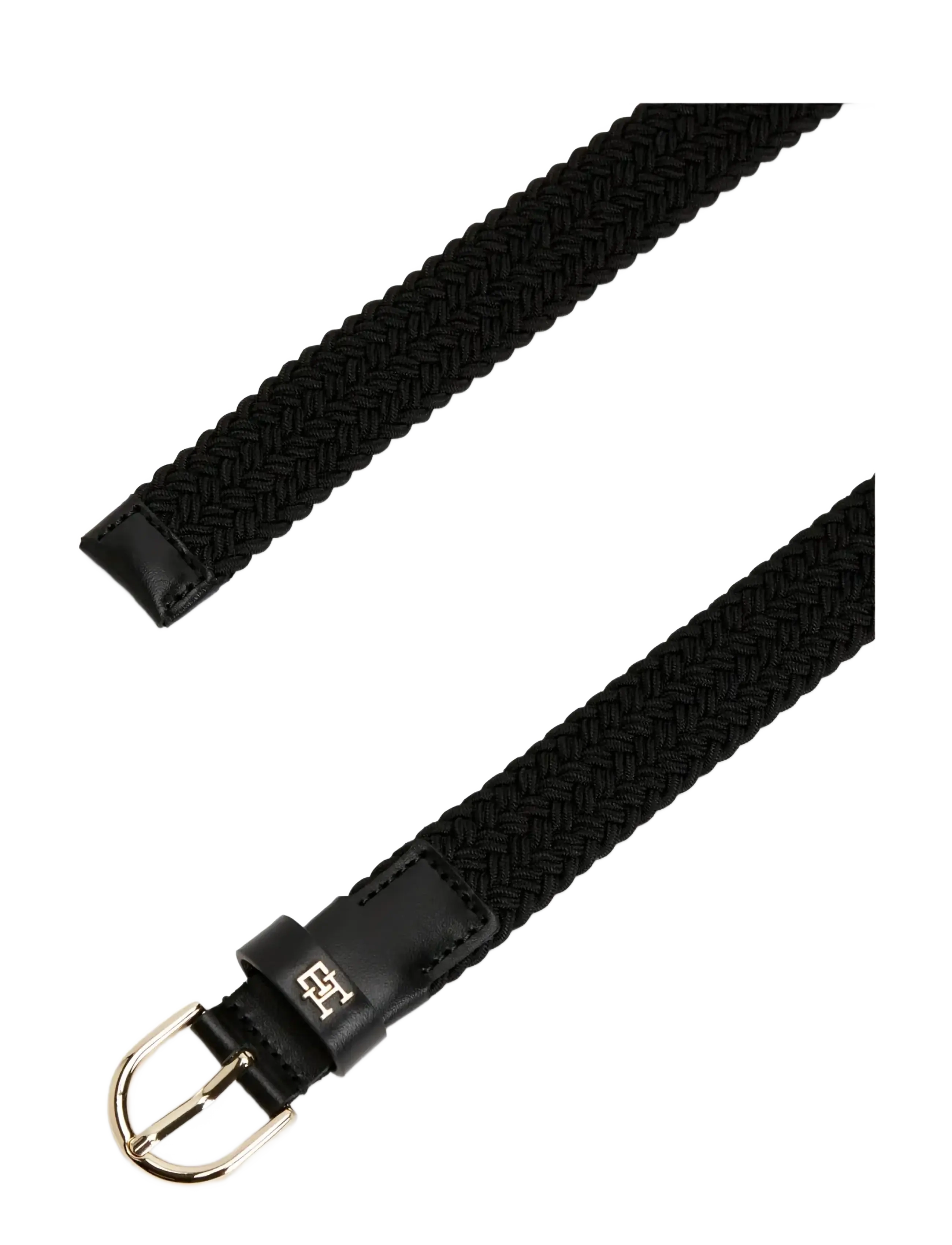 Tommy Hilfiger - ESSENTIAL EFFORTLESS 2.5 ELASTIC - flettede bælter - black - 2