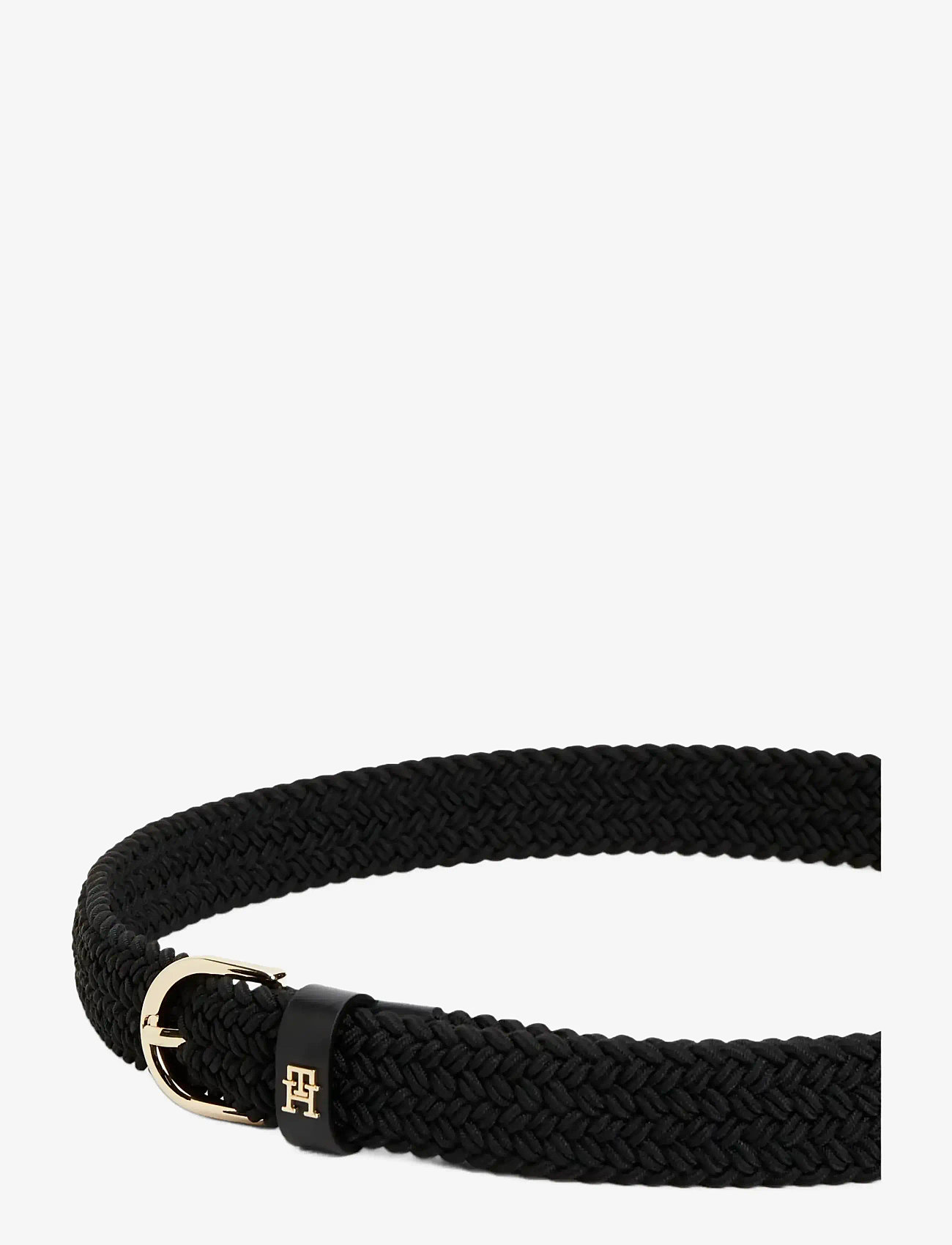 Tommy Hilfiger - ESSENTIAL EFFORTLESS 2.5 ELASTIC - punutud vööd - black - 3