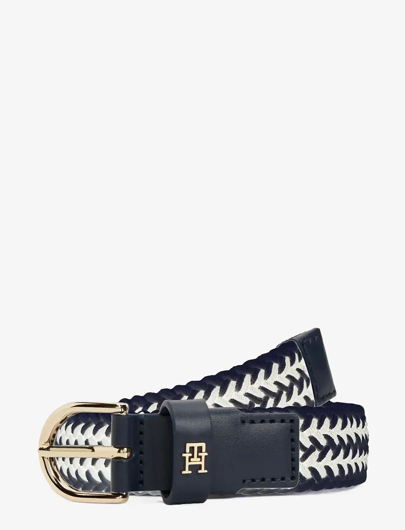 Tommy Hilfiger - ESSENTIAL EFFORTLESS 2.5 ELASTIC - punutud vööd - nautical stripes - 0