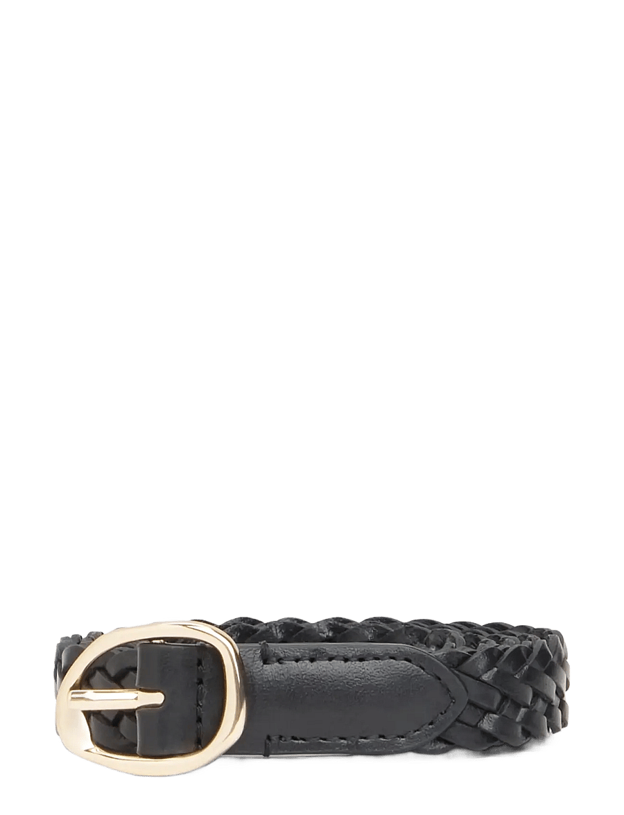 Tommy Hilfiger - TH SCULPT 2.0 WOVEN - nahkrihmad - black - 1