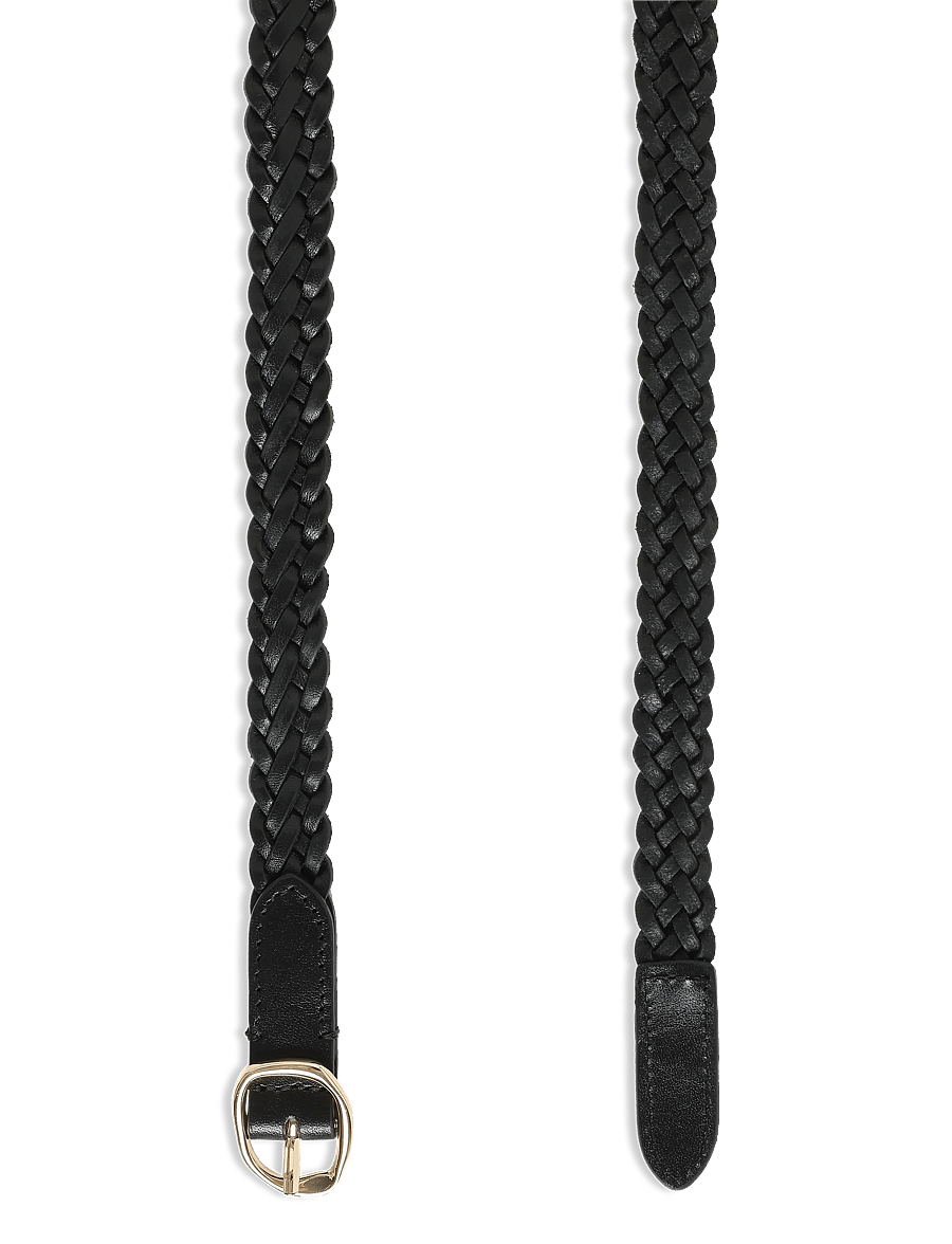 Tommy Hilfiger - TH SCULPT 2.0 WOVEN - läderskärp - black - 1