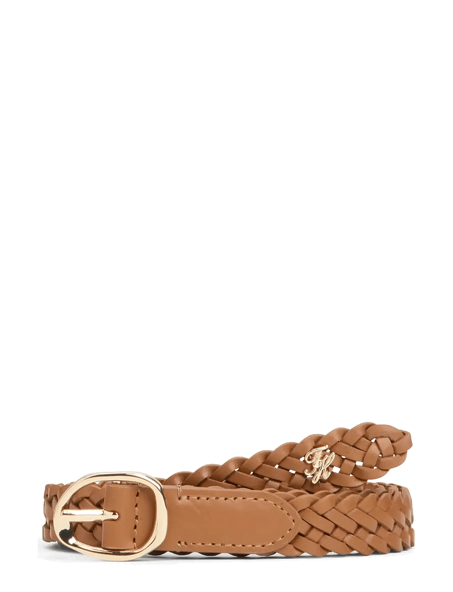 Tommy Hilfiger - TH SCULPT 2.0 WOVEN - läderskärp - cognac - 0