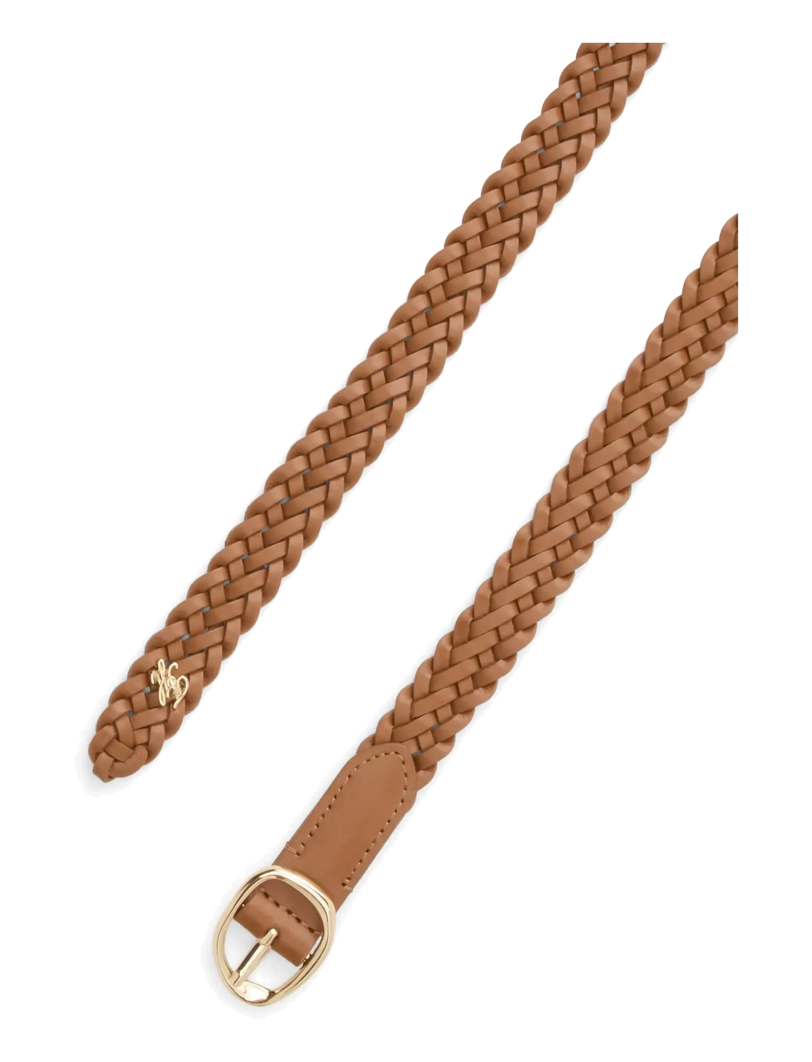 Tommy Hilfiger - TH SCULPT 2.0 WOVEN - läderskärp - cognac - 2