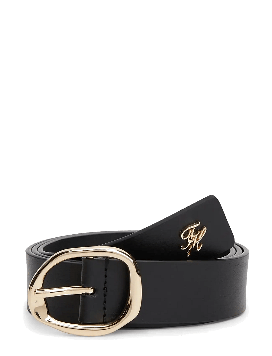 Tommy Hilfiger - TH SCULPT 3.0 - læderbælter - black - 0