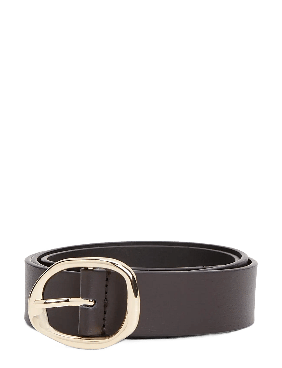 Tommy Hilfiger - TH SCULPT 3.0 - nahkrihmad - fondant brown - 1