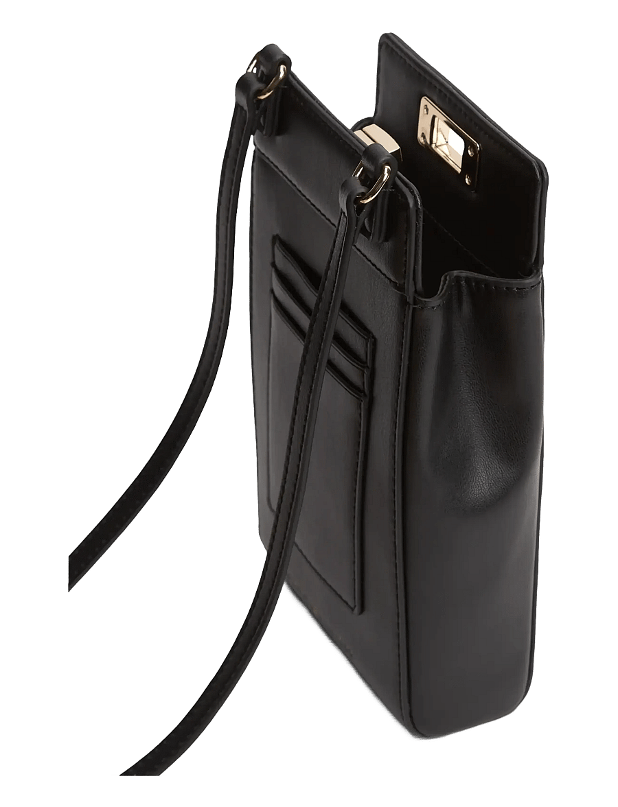 Tommy Hilfiger - TH MODERN PHONE POUCH - mobilholdere & phone charms - black - 2