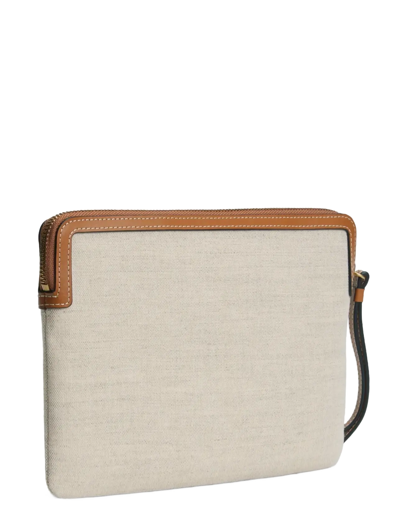 Tommy Hilfiger - TH SCRIPT DAILY POUCH CANVAS - besondere anlässe - cognac - 1