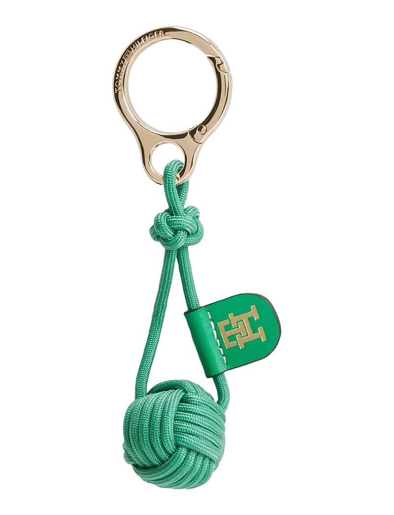 Tommy Hilfiger - TH CHARMS NAUTICAL ROPE KNOT - nøgleringe & bag charms - spring emerald - 0