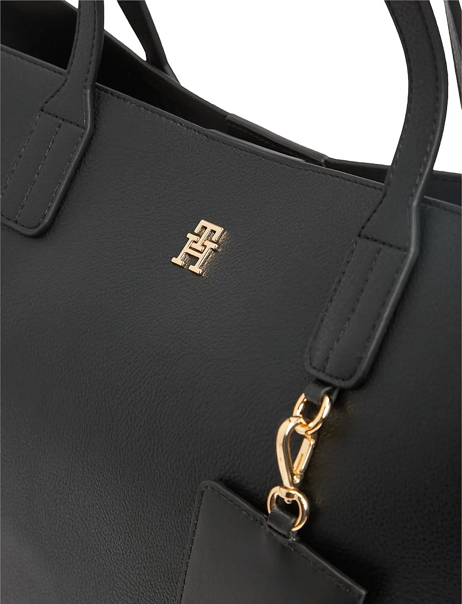 Tommy Hilfiger - TH ICON TOTE - totes - black - 3