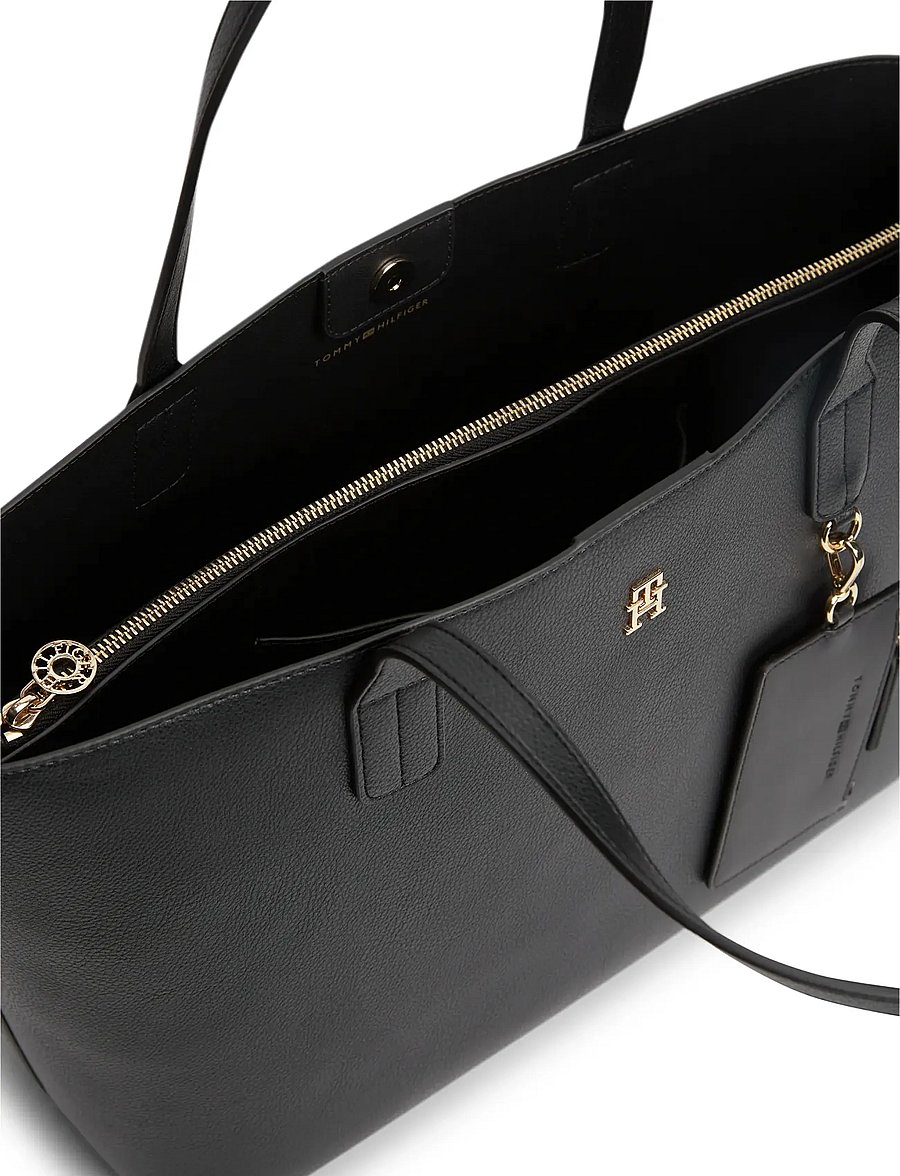 Tommy Hilfiger - TH ICON TOTE - totes - black - 4