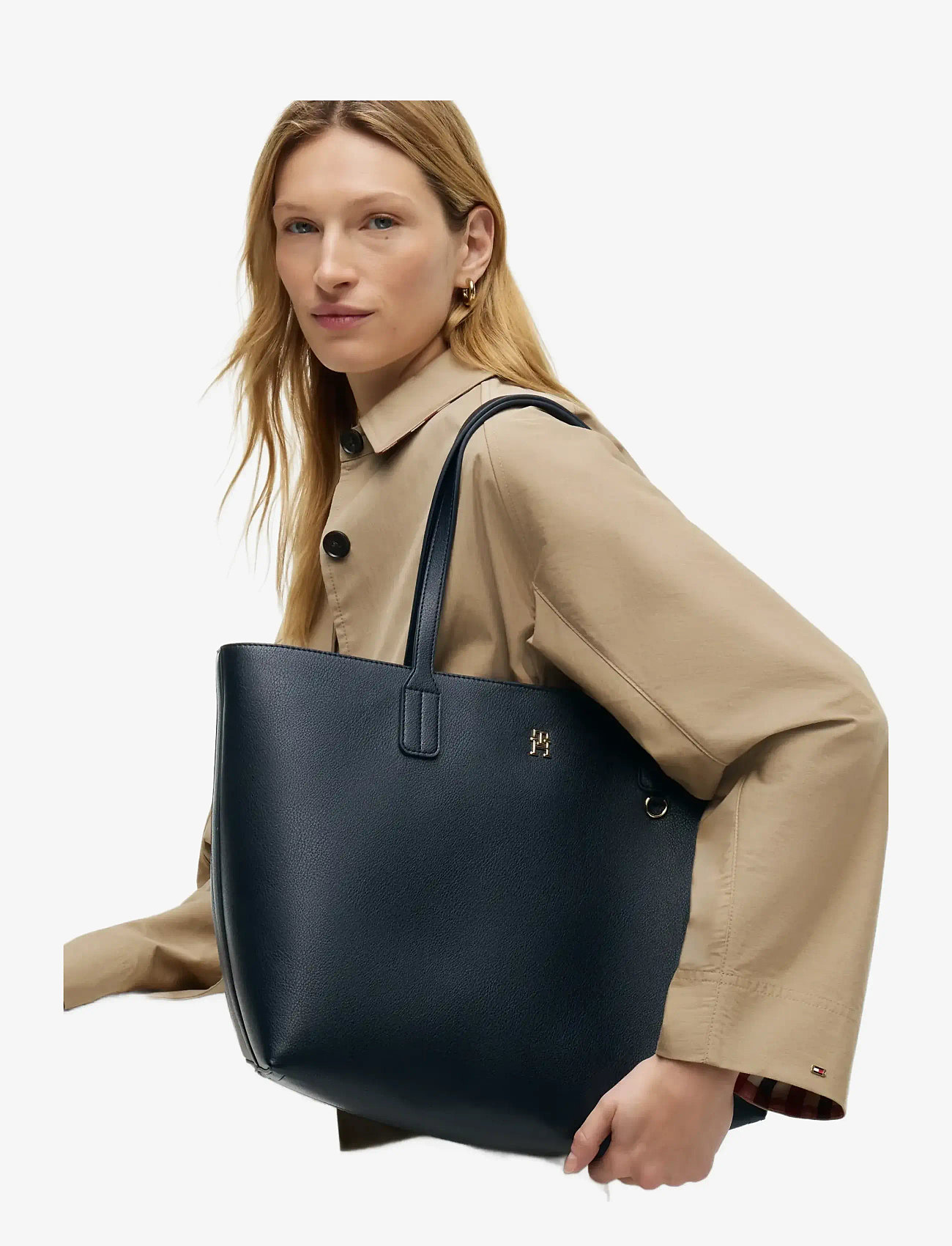 Tommy Hilfiger - TH ICON TOTE - tote bags - space blue - 2