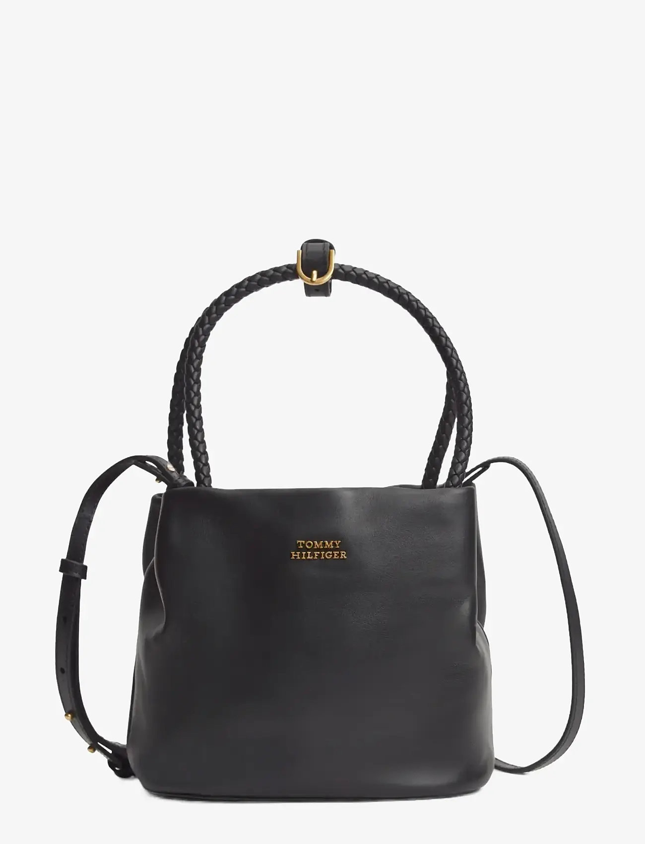 Tommy Hilfiger - TH MARINA BUCKET LEATHER - hverdags stil - black - 0