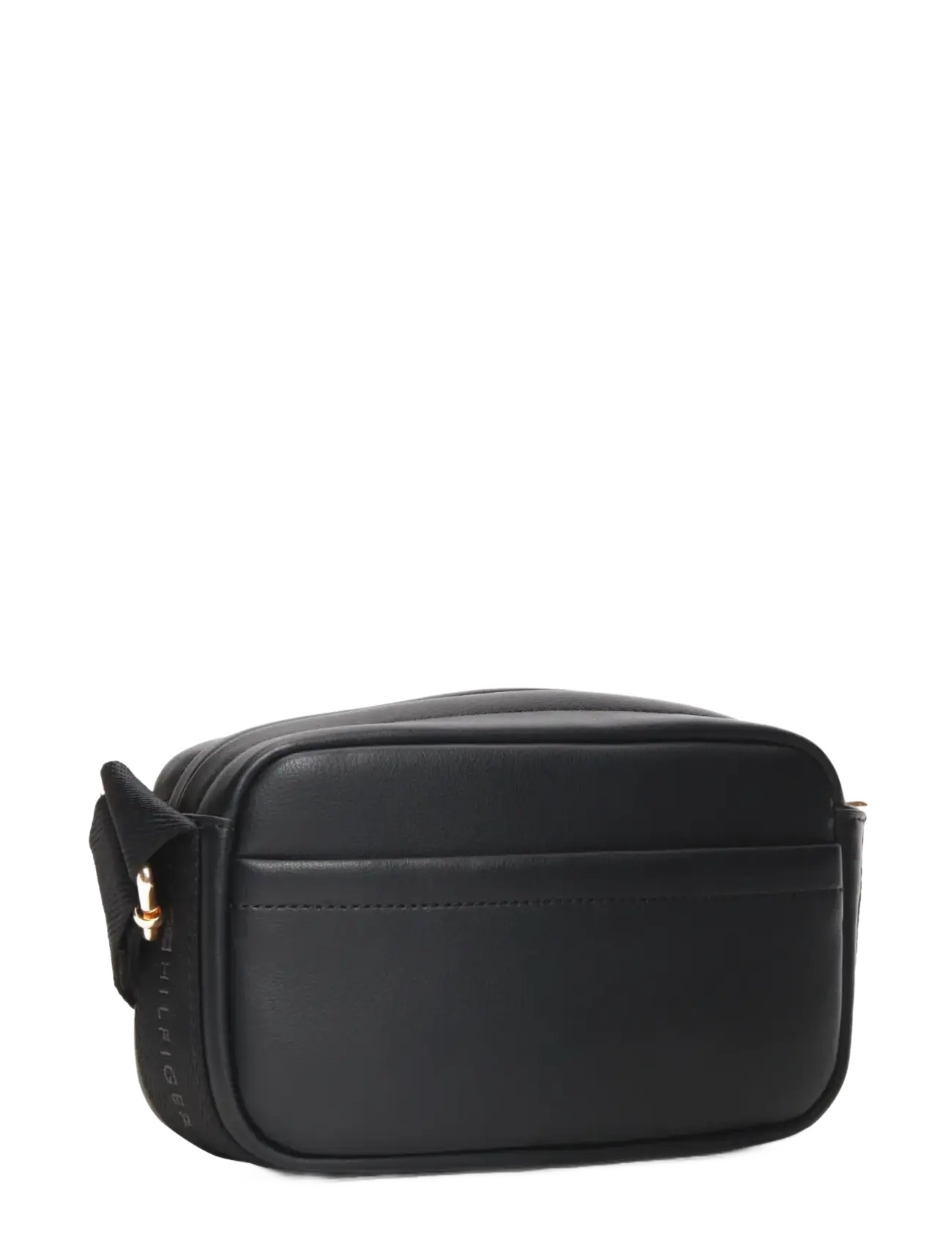 Tommy Hilfiger - TH LOGOTAPE CAMERA BAG - umhängetaschen - black - 2