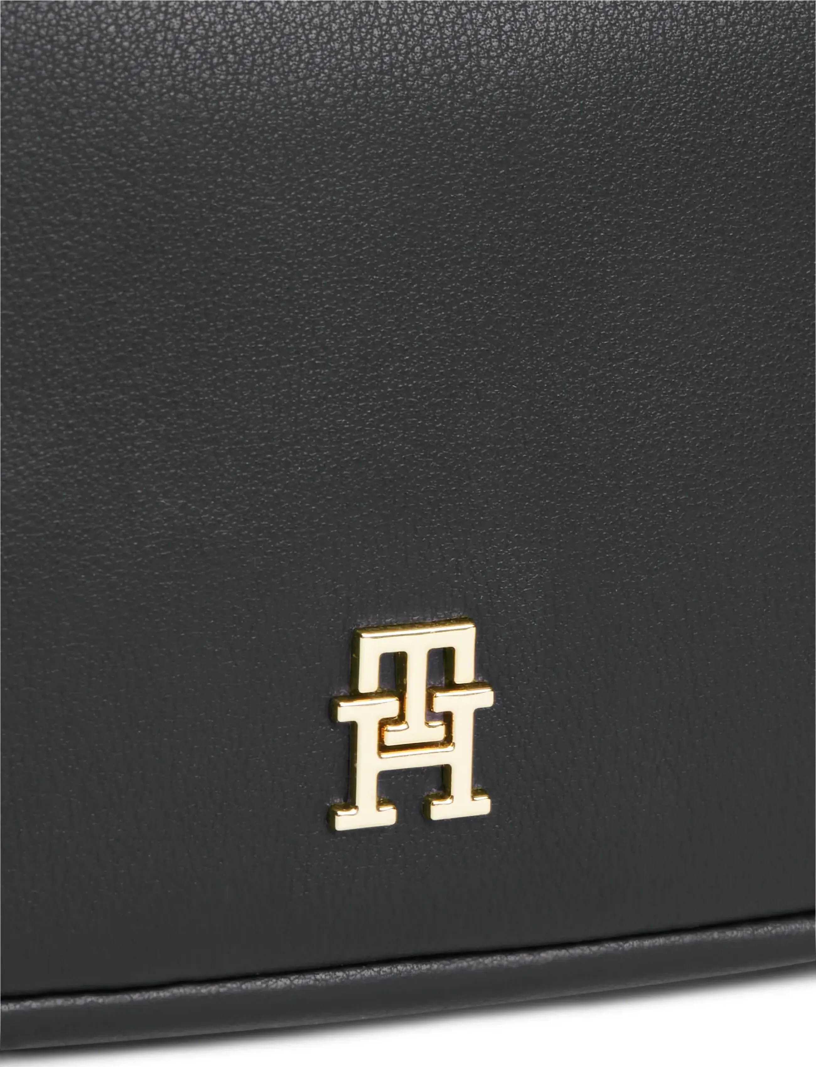 Tommy Hilfiger - TH LOGOTAPE CAMERA BAG - umhängetaschen - black - 4