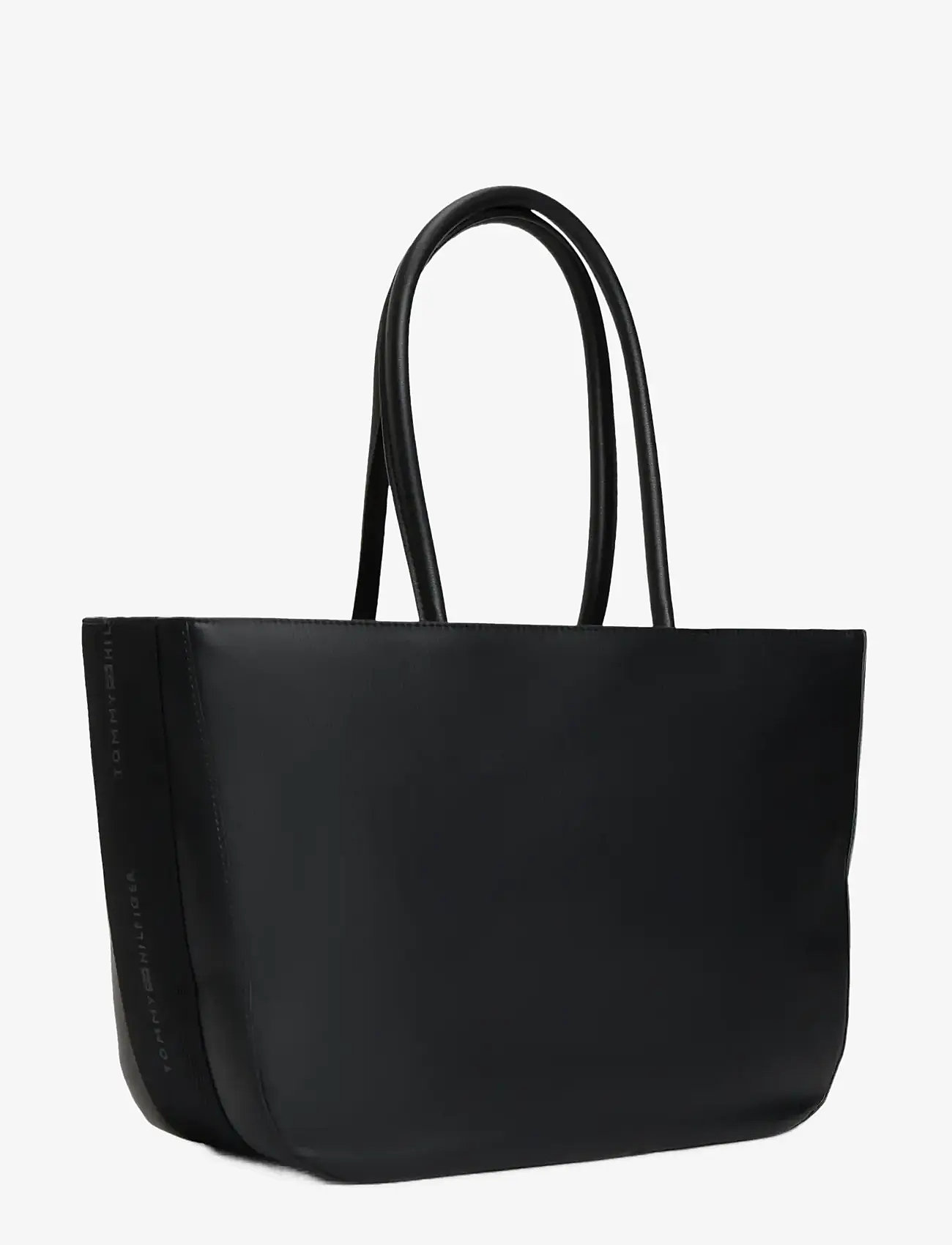 Tommy Hilfiger - TH LOGOTAPE TOTE - tote bags - black - 2