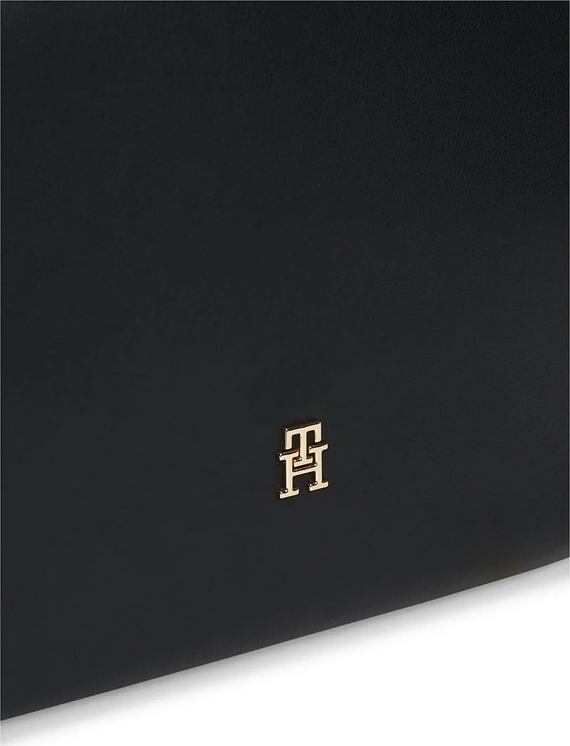 Tommy Hilfiger - TH LOGOTAPE TOTE - tote bags - black - 4