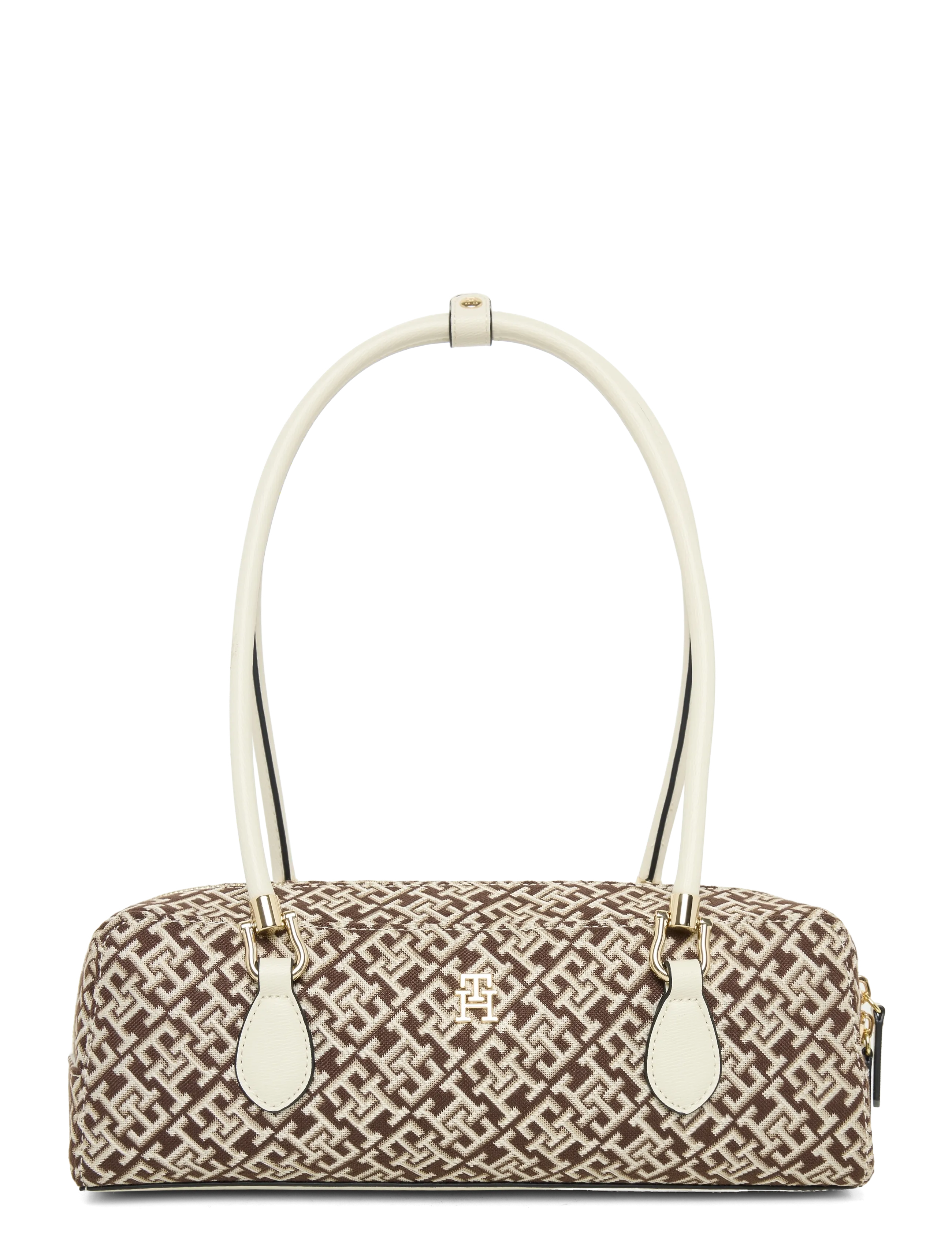 Tommy Hilfiger Th Grace Shoulder Bag Jacquard, One Size, Bags, Creme - Small Bags-crossbody Frauen
