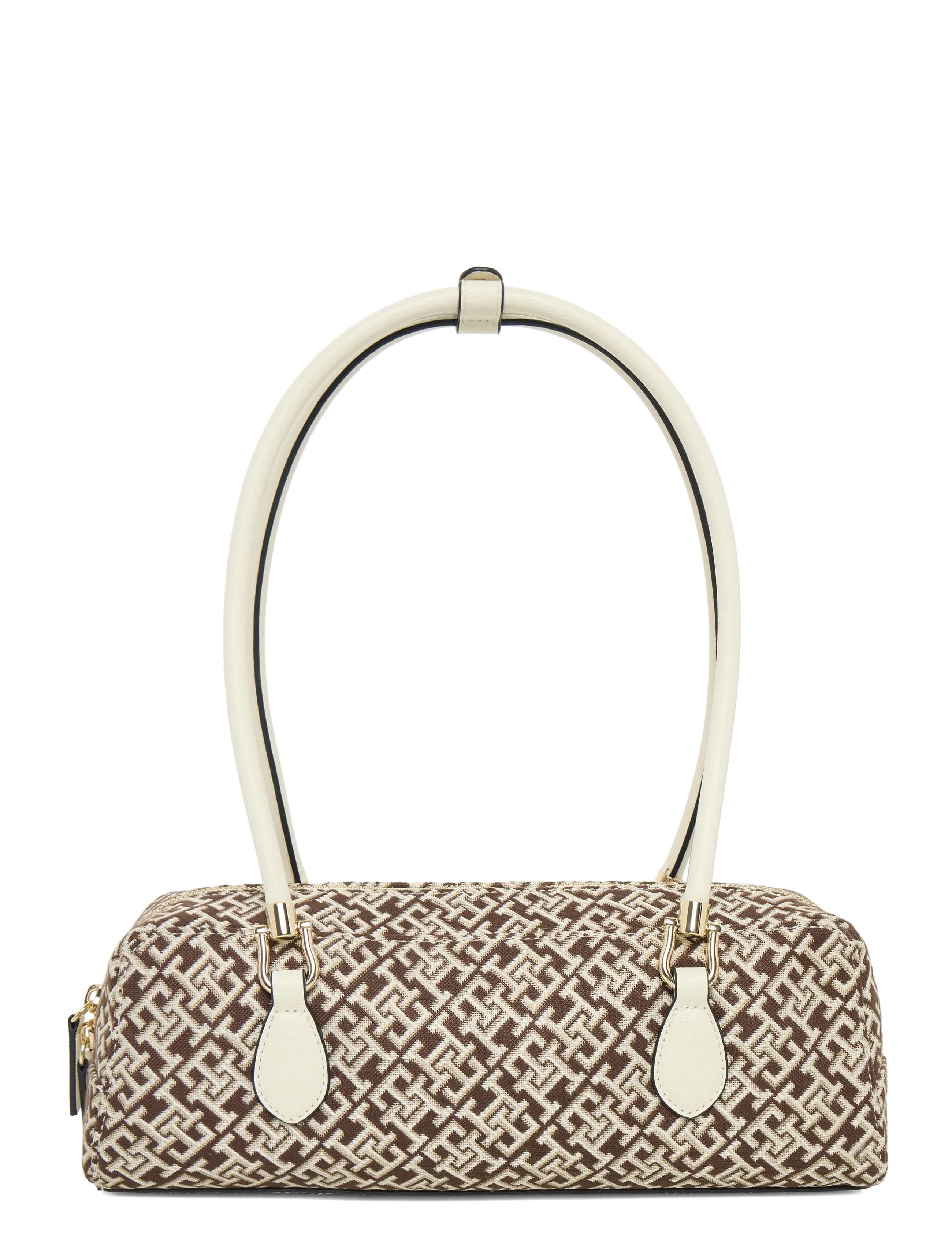 Tommy Hilfiger - TH GRACE SHOULDER BAG JACQUARD - neutral mono - 1