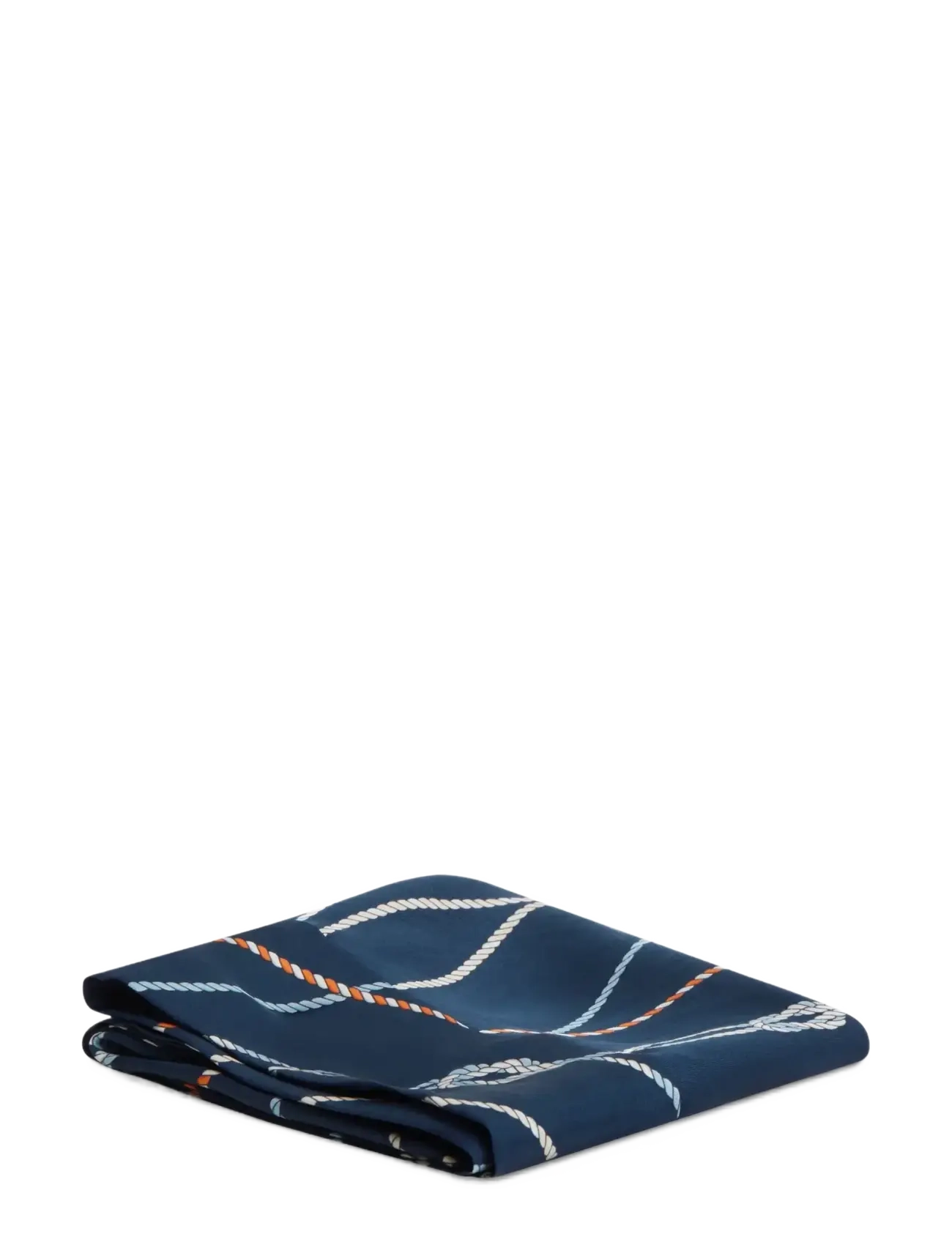 Tommy Hilfiger - TH NAUTICAL SILK TRIANGLE SCARF - alltags-style - yale navy - 2