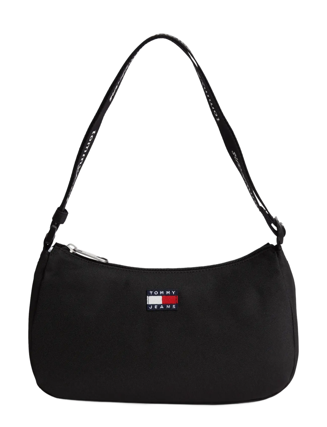 Tommy Hilfiger - TJW ESS DAILY SHOULDER BAG - axelremsväskor - black - 1