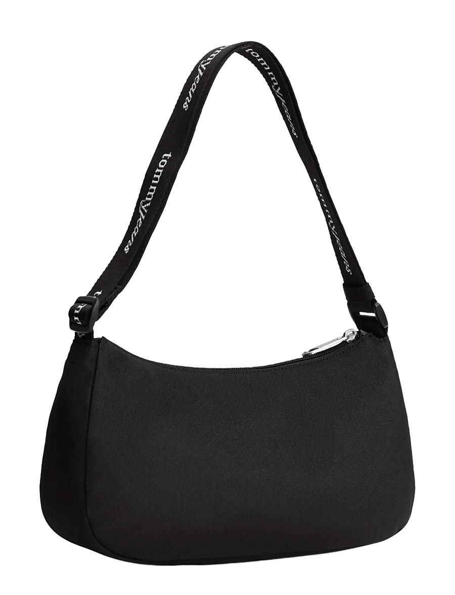 Tommy Hilfiger - TJW ESS DAILY SHOULDER BAG - axelremsväskor - black - 2