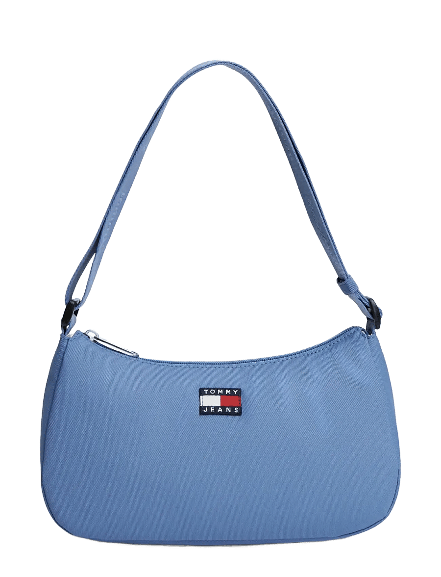 Tommy Hilfiger - TJW ESS DAILY SHOULDER BAG - axelremsväskor - misty lazuli - 1