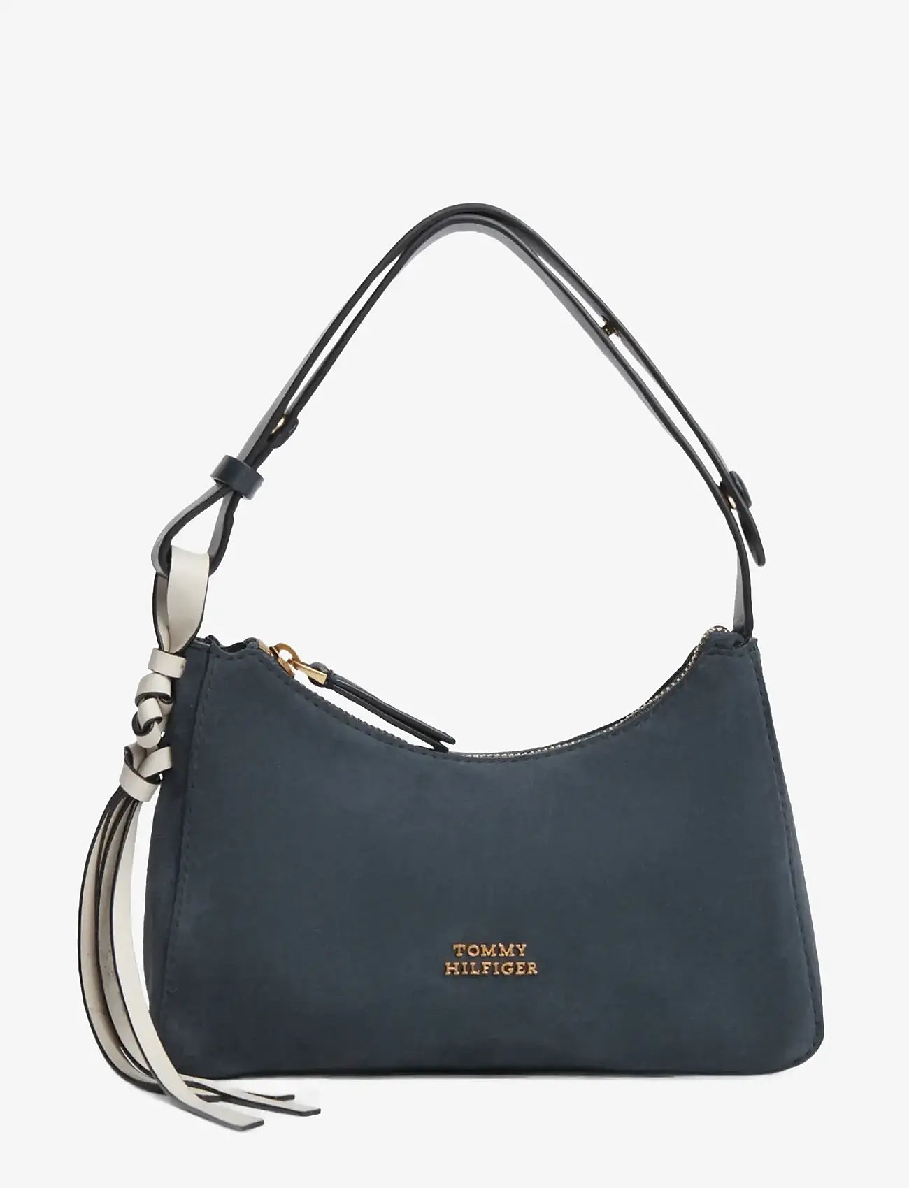 Tommy Hilfiger - TH STATEMENT MINI SHOULD BAG SUE - hverdags stil - space blue - 1