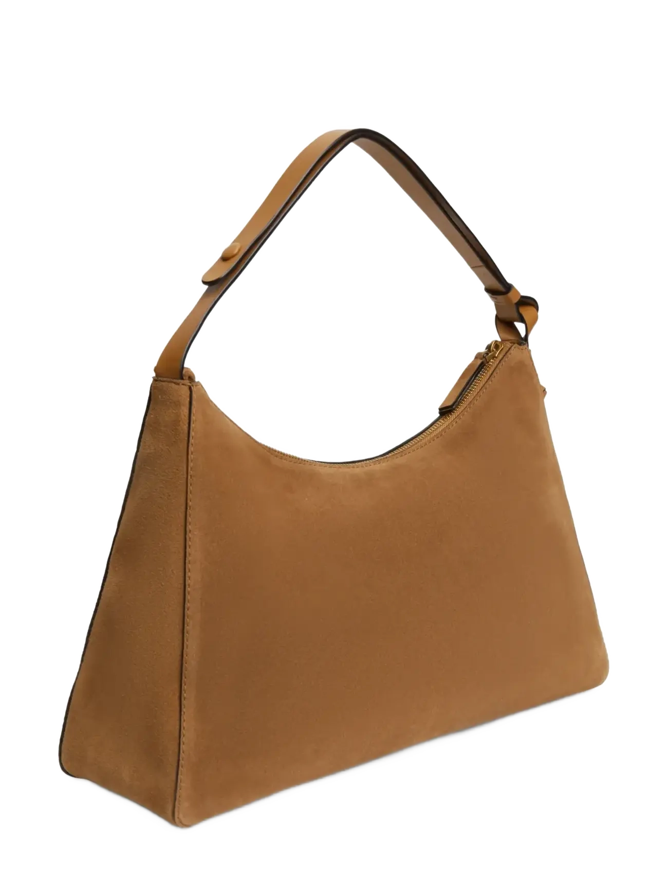 Tommy Hilfiger - TH STATEMENT SHOULDER BAG SUEDE - alltags-style - cognac - 2