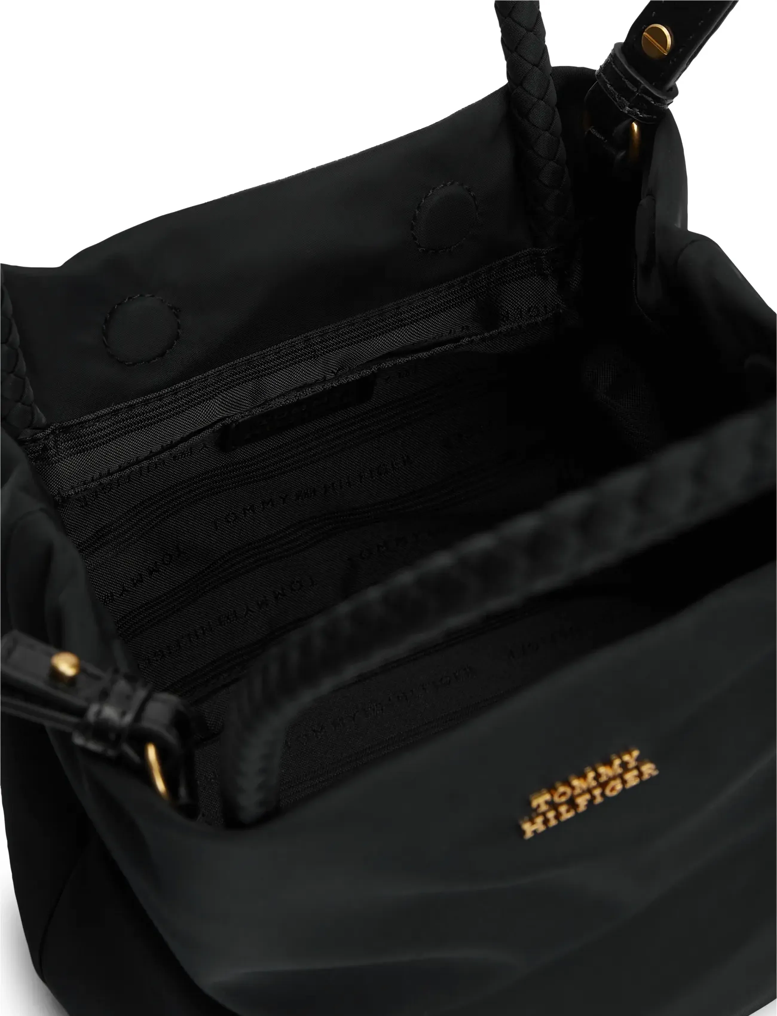 Tommy Hilfiger - TH MARINA BUCKET NYLON - igapäevane stiil - black - 4