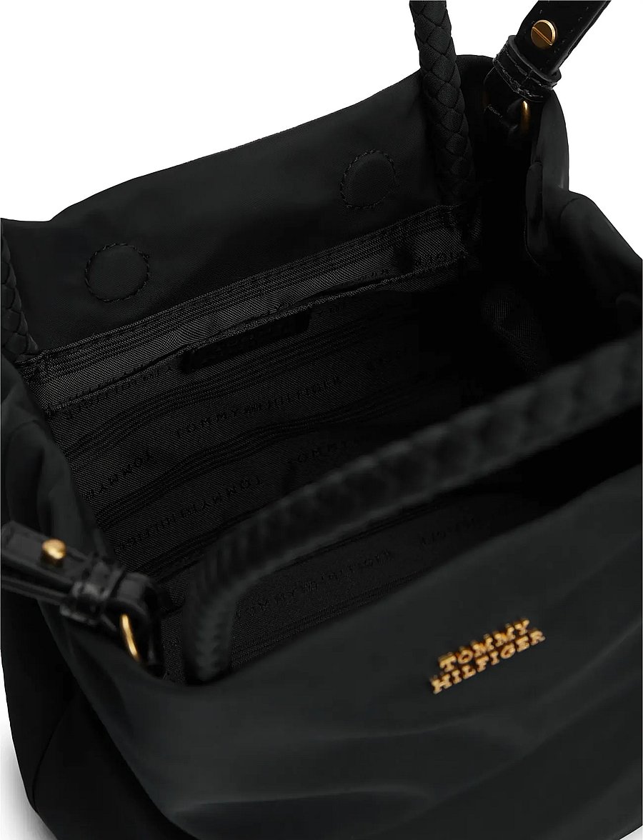 Tommy Hilfiger - TH MARINA BUCKET NYLON - igapäevane stiil - black - 4