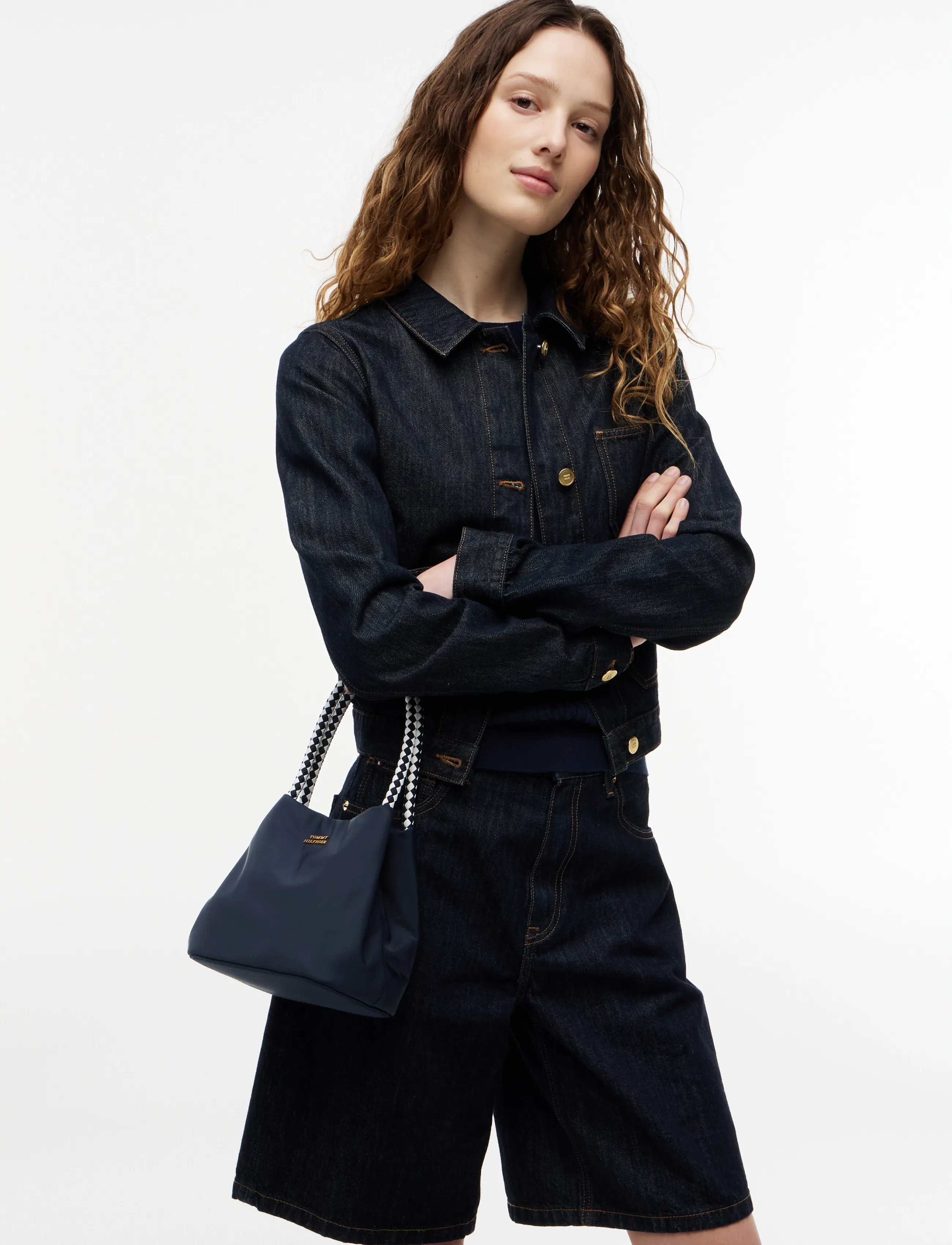 Tommy Hilfiger - TH MARINA BUCKET NYLON - premium-styles - space blue - 2